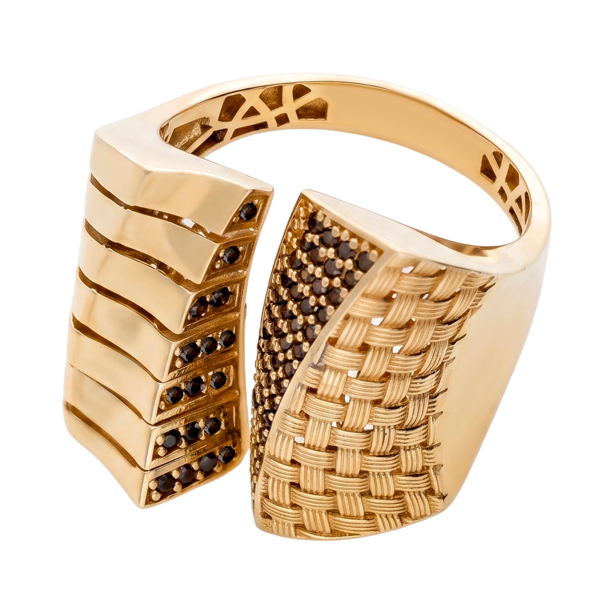 Кольцо, золото, 585, 5.96г, 52195, изображение 2 | GoldMarket.kz
