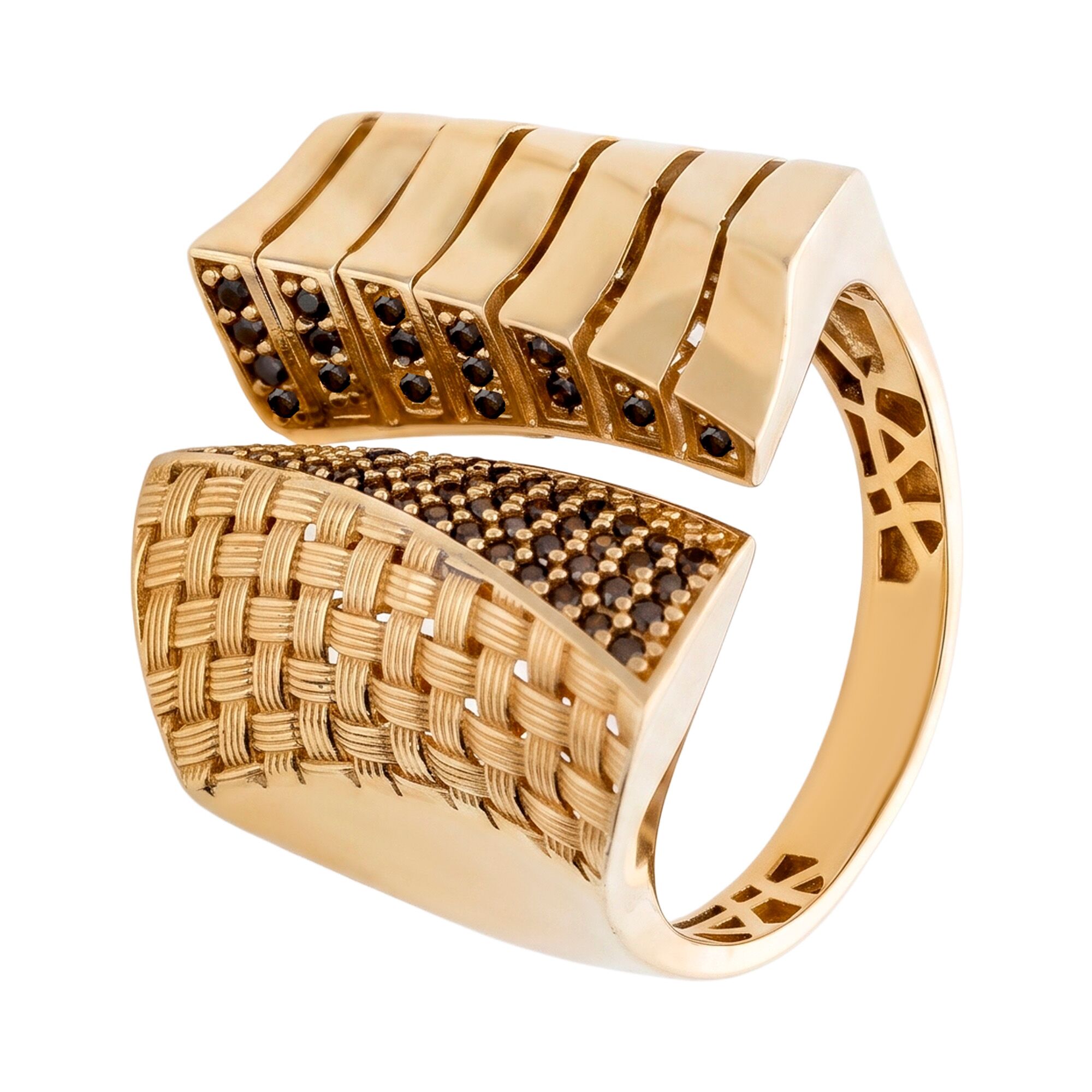 Кольцо, золото, 585, 5.96г, 52195 | GoldMarket.kz