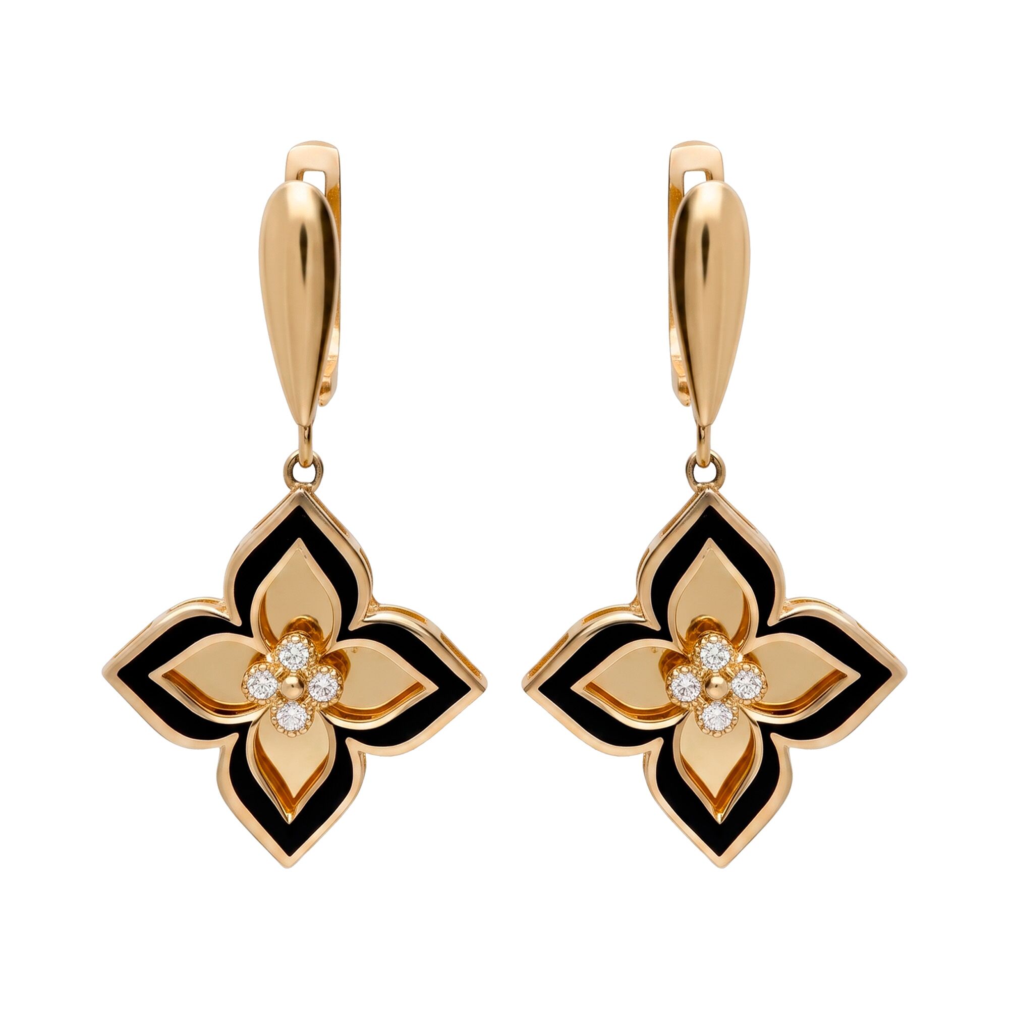 Серьги, золото, 585, 6.28г, 52200 | GoldMarket.kz