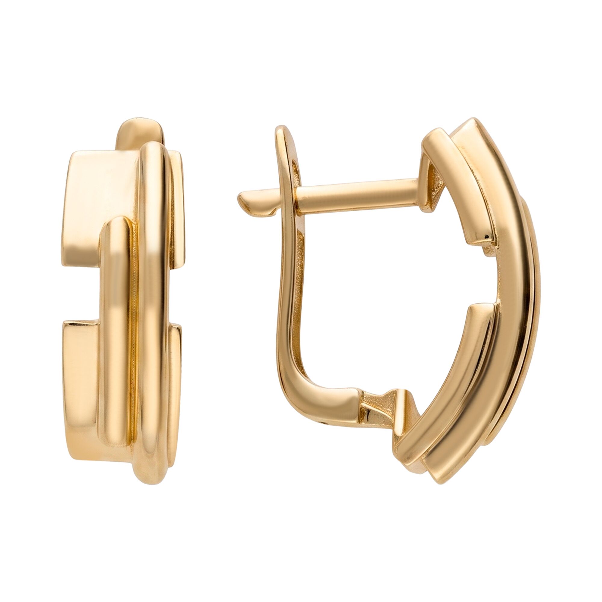 Серьги, золото, 585, 5.11г, 52236, изображение 2 | GoldMarket.kz