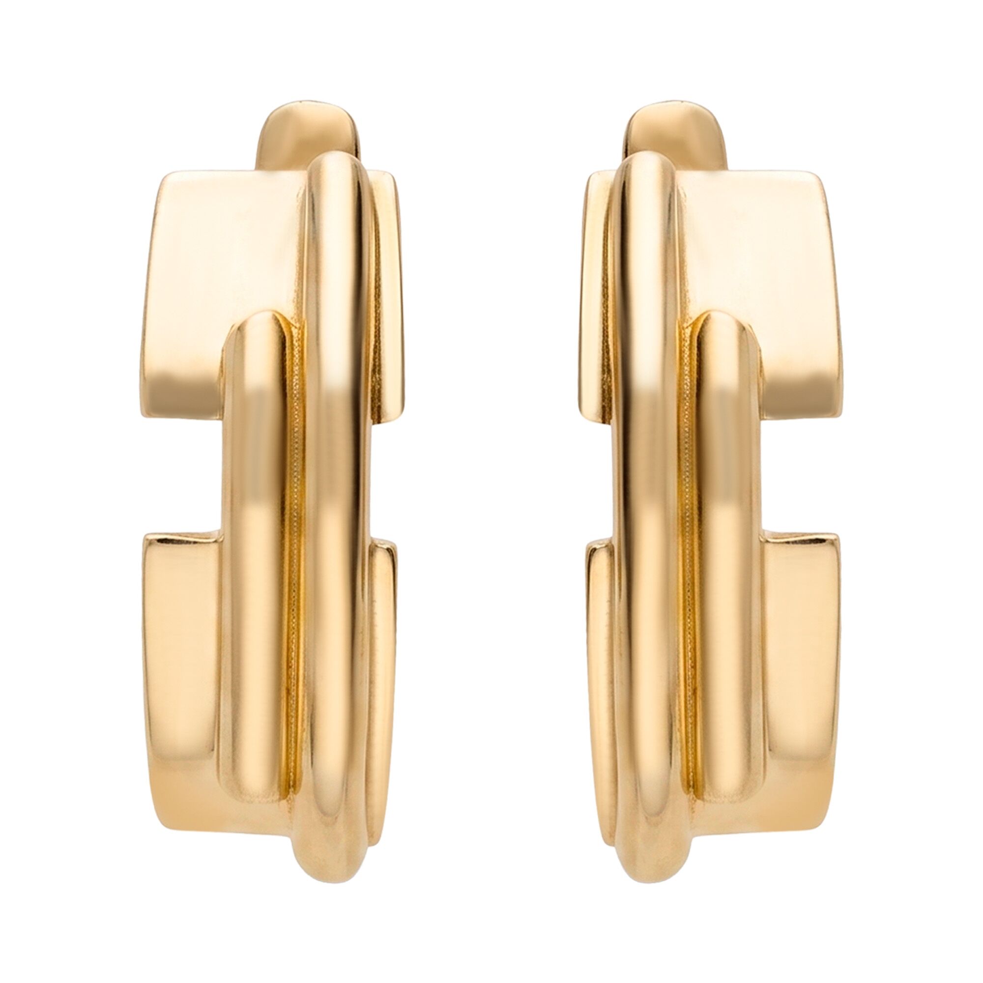 Серьги, золото, 585, 5.11г, 52236 | GoldMarket.kz