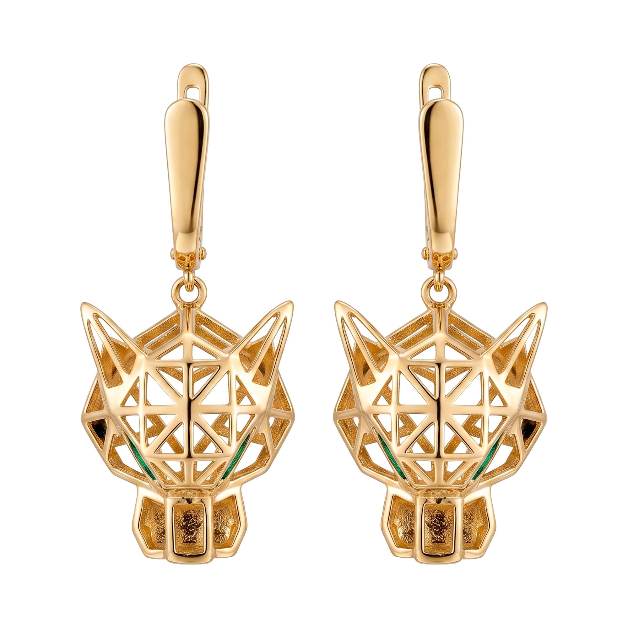 Серьги, золото, 585, 5.77г, 52239 | GoldMarket.kz