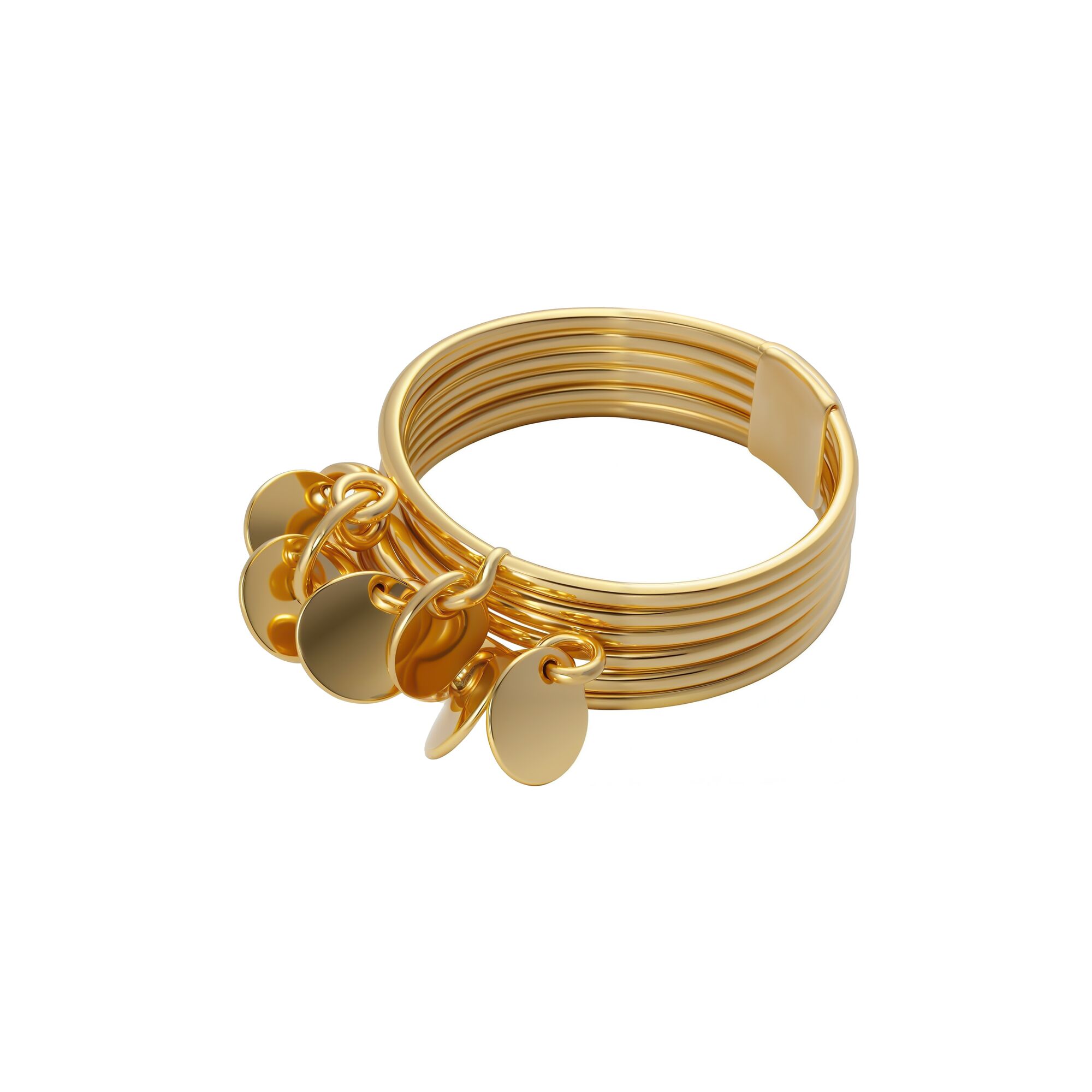 Кольцо, золото, 585, 5.18г, 58984, изображение 2 | GoldMarket.kz