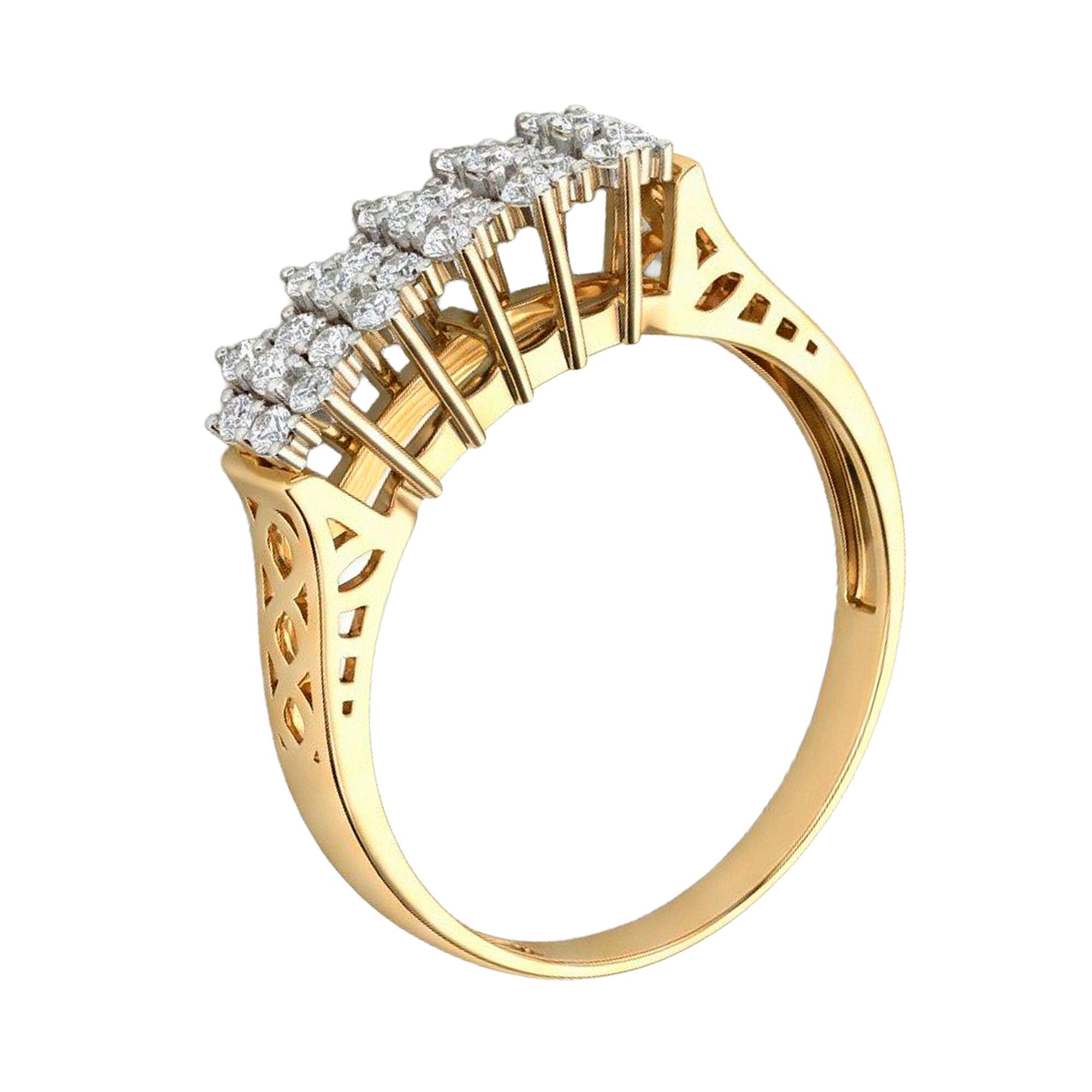 Кольцо, золото, 585, 2.02г, 61696 | GoldMarket.kz