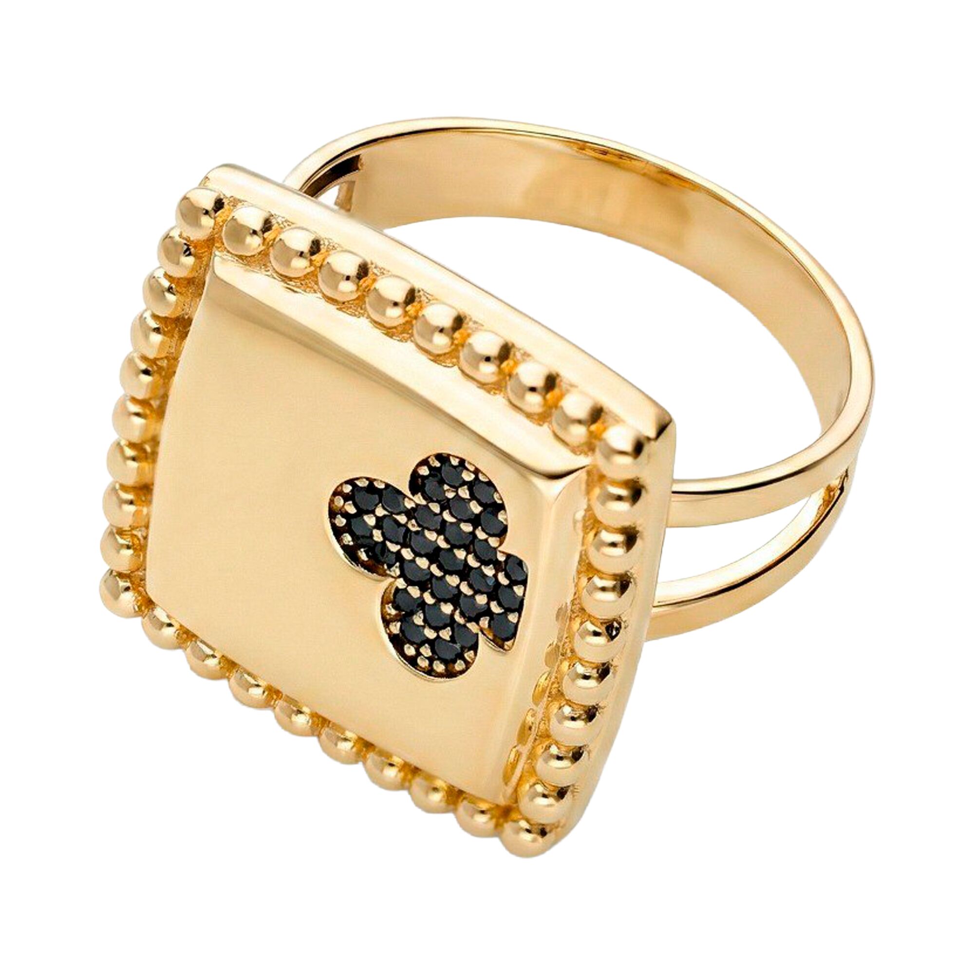 Кольцо, золото, 585, 8.4г, 61972, изображение 2 | GoldMarket.kz