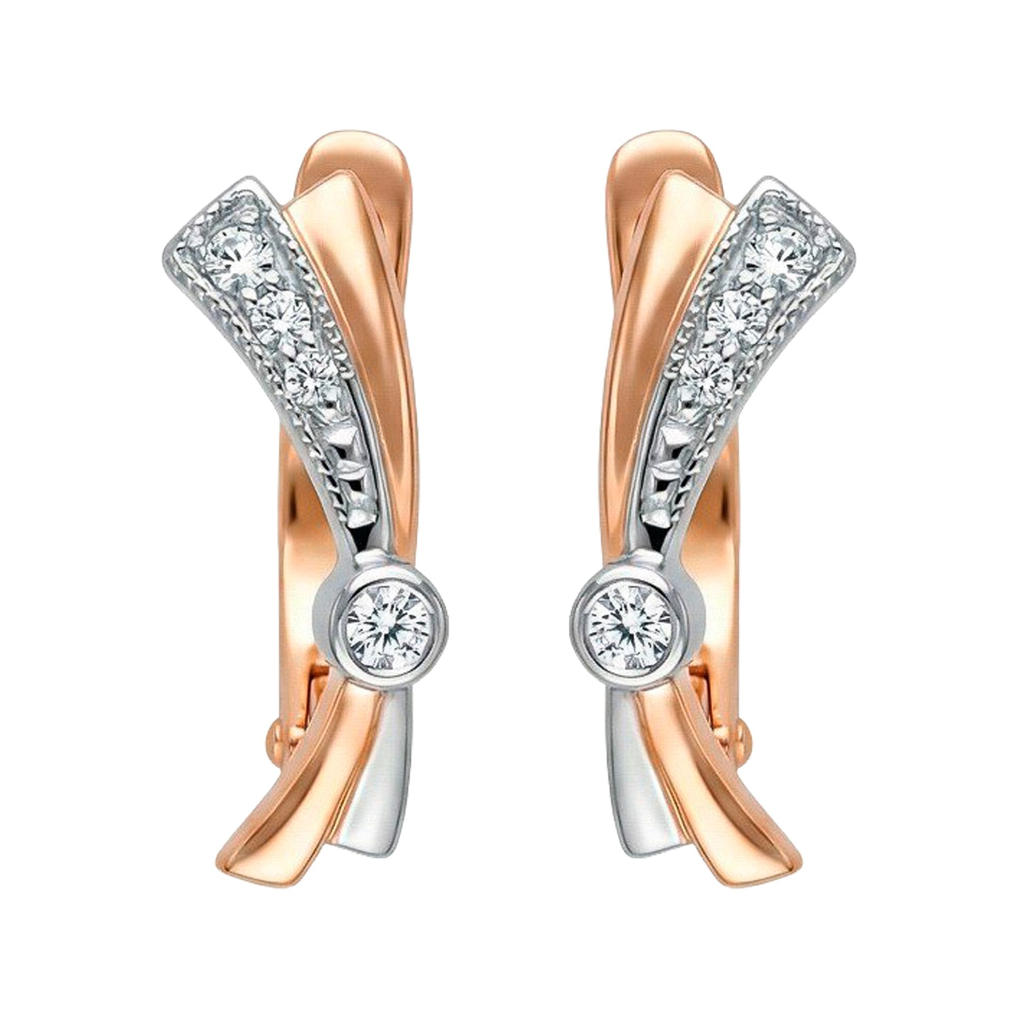 Серьги, золото, 585, 2.82г, 61974 | GoldMarket.kz