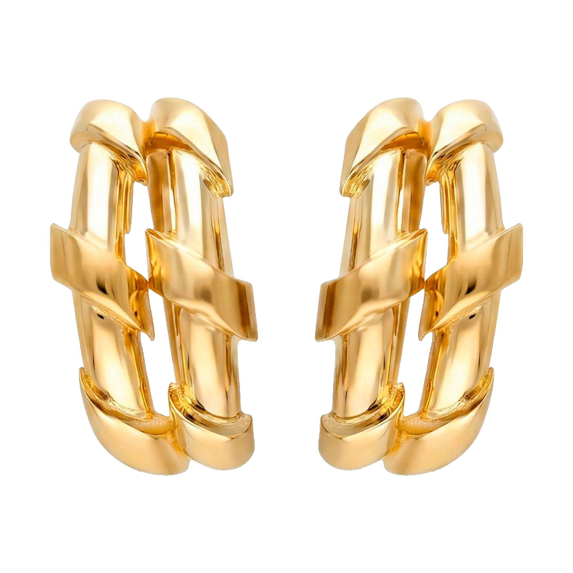Серьги, золото, 585, 6.01г, 62001 | GoldMarket.kz