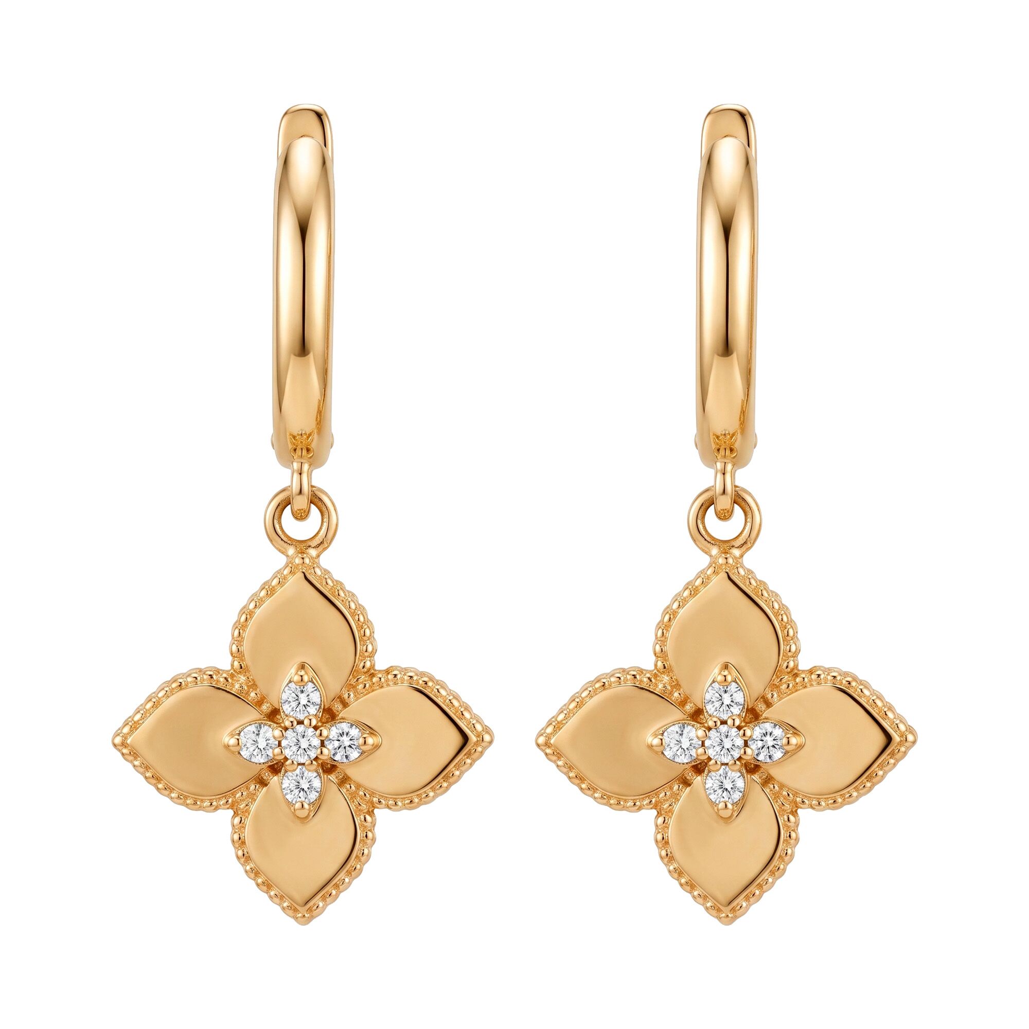 Серьги, золото, 585, 4.47г, 62247 | GoldMarket.kz
