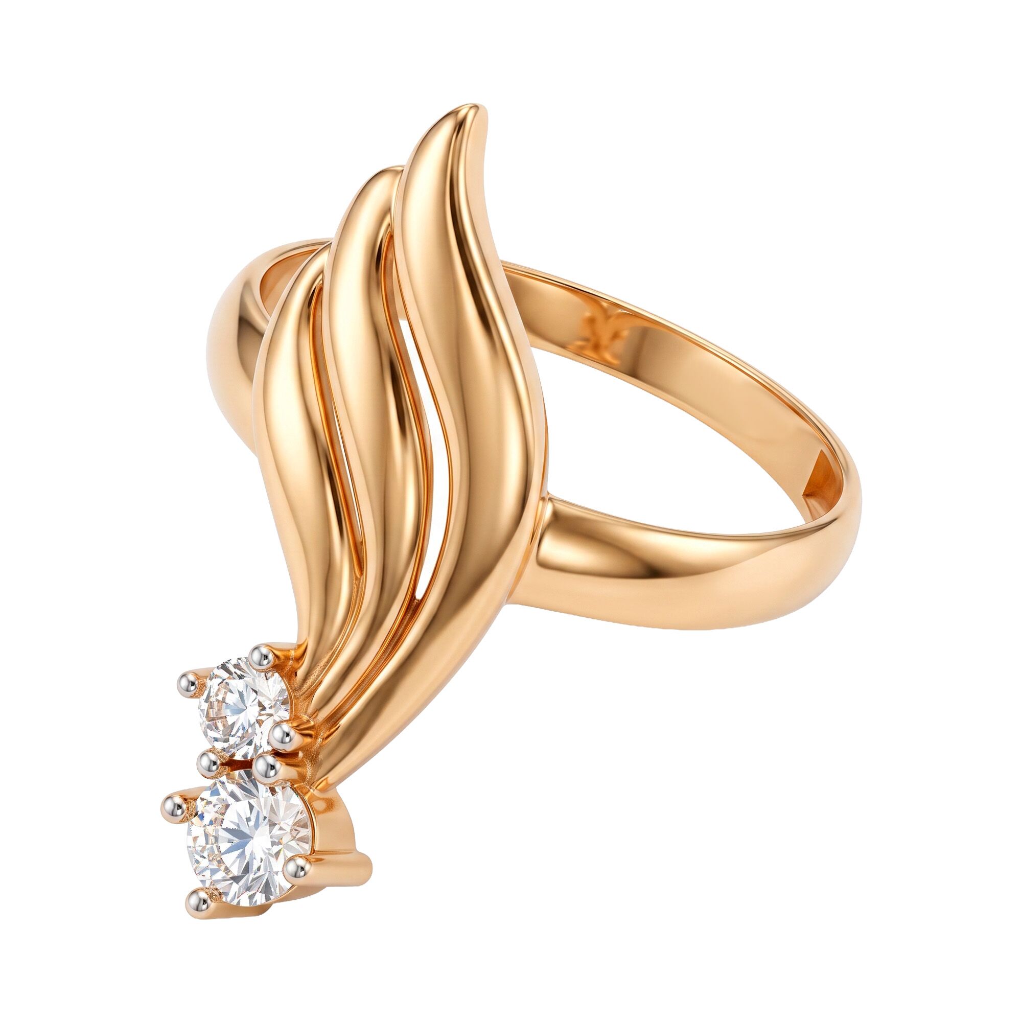 Кольцо, золото, 585, 2.53г, 62277, изображение 2 | GoldMarket.kz