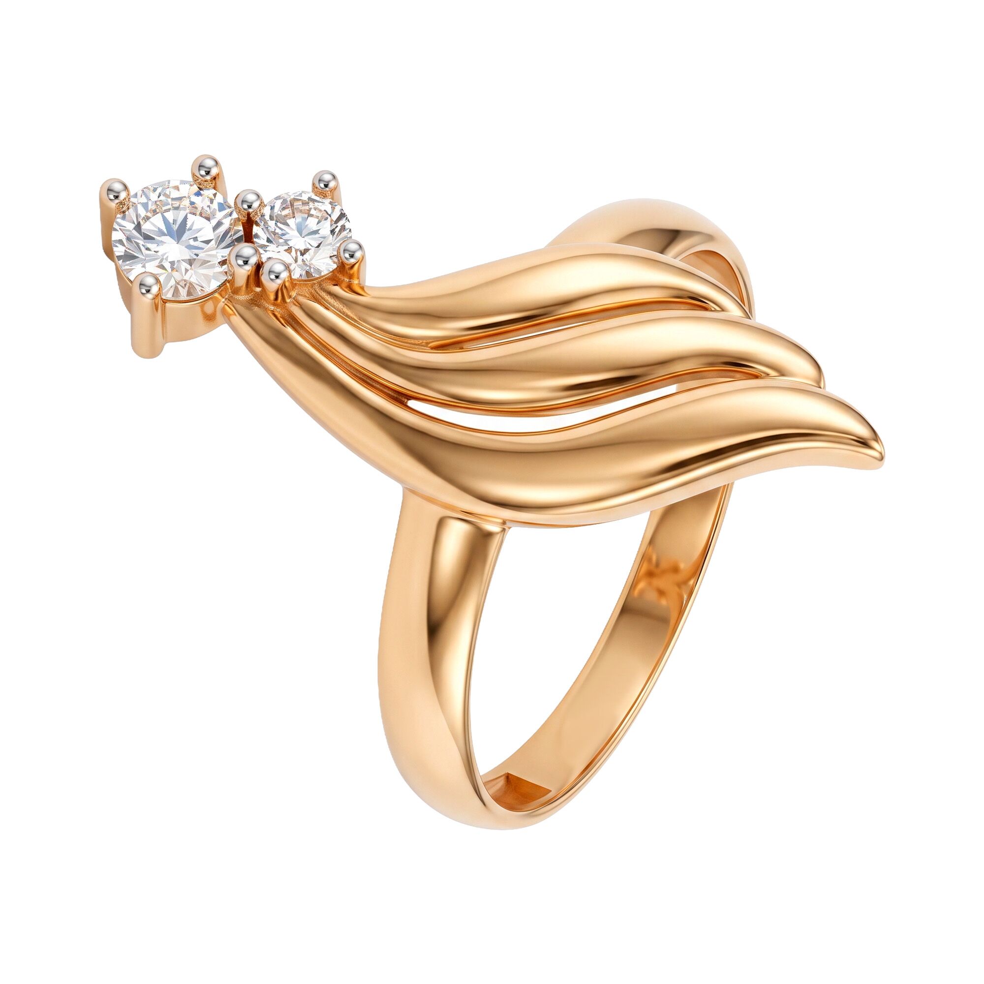 Кольцо, золото, 585, 2.53г, 62277 | GoldMarket.kz