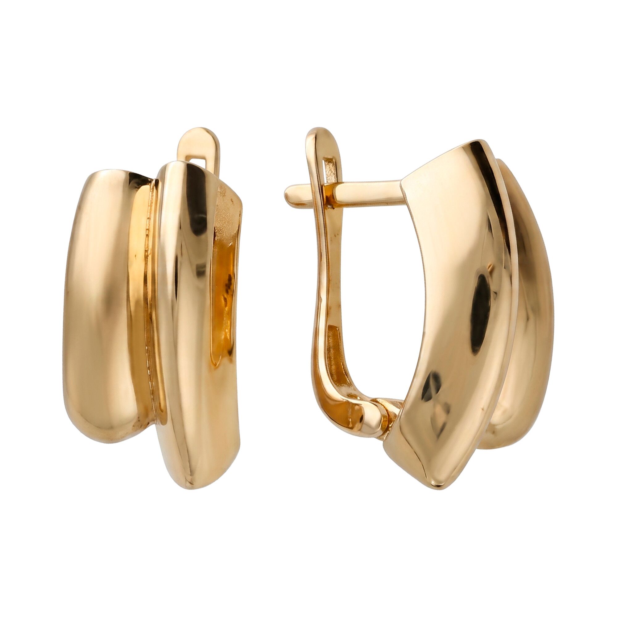 Серьги, золото, 585, 5.22г, 62292, изображение 2 | GoldMarket.kz