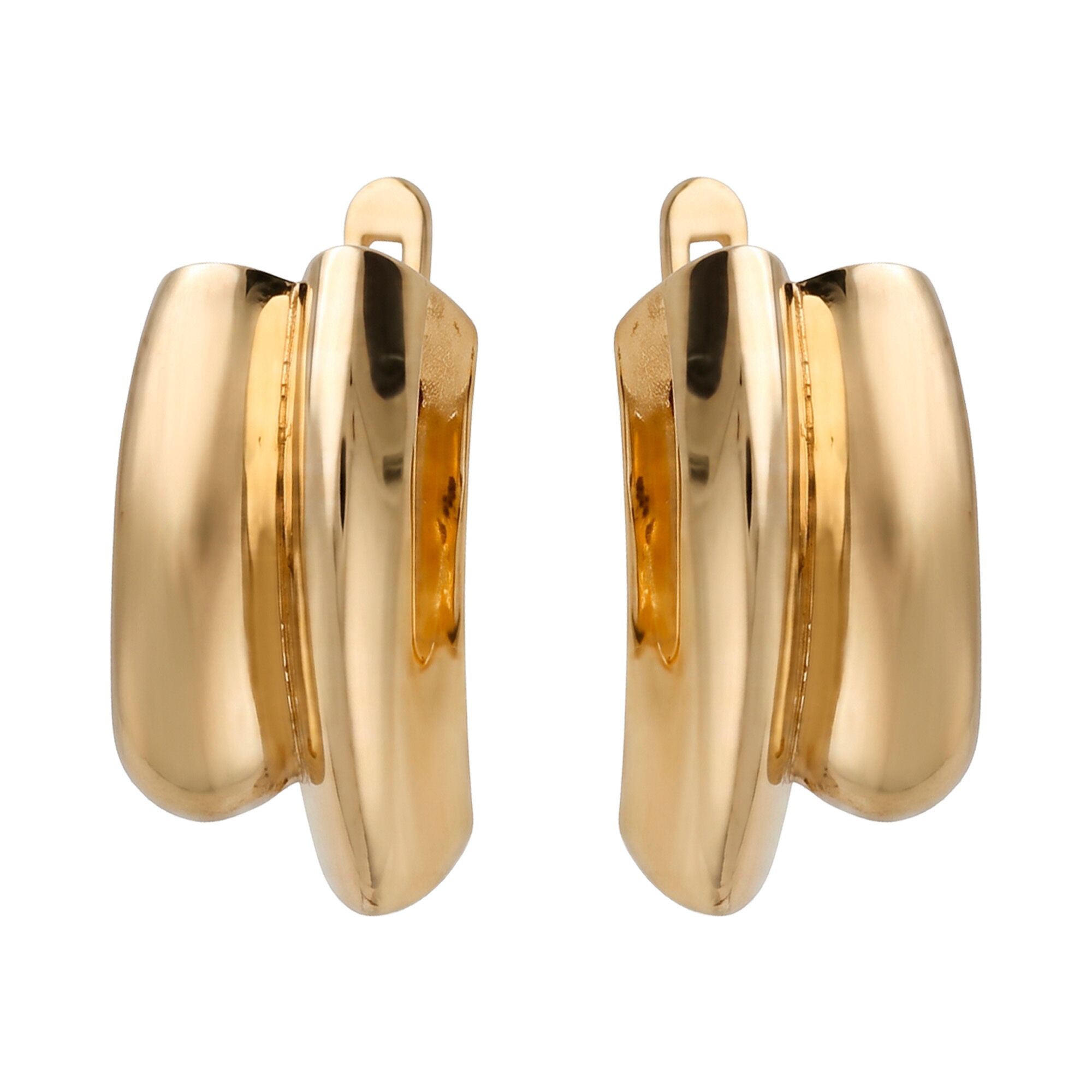 Серьги, золото, 585, 5.22г, 62292 | GoldMarket.kz