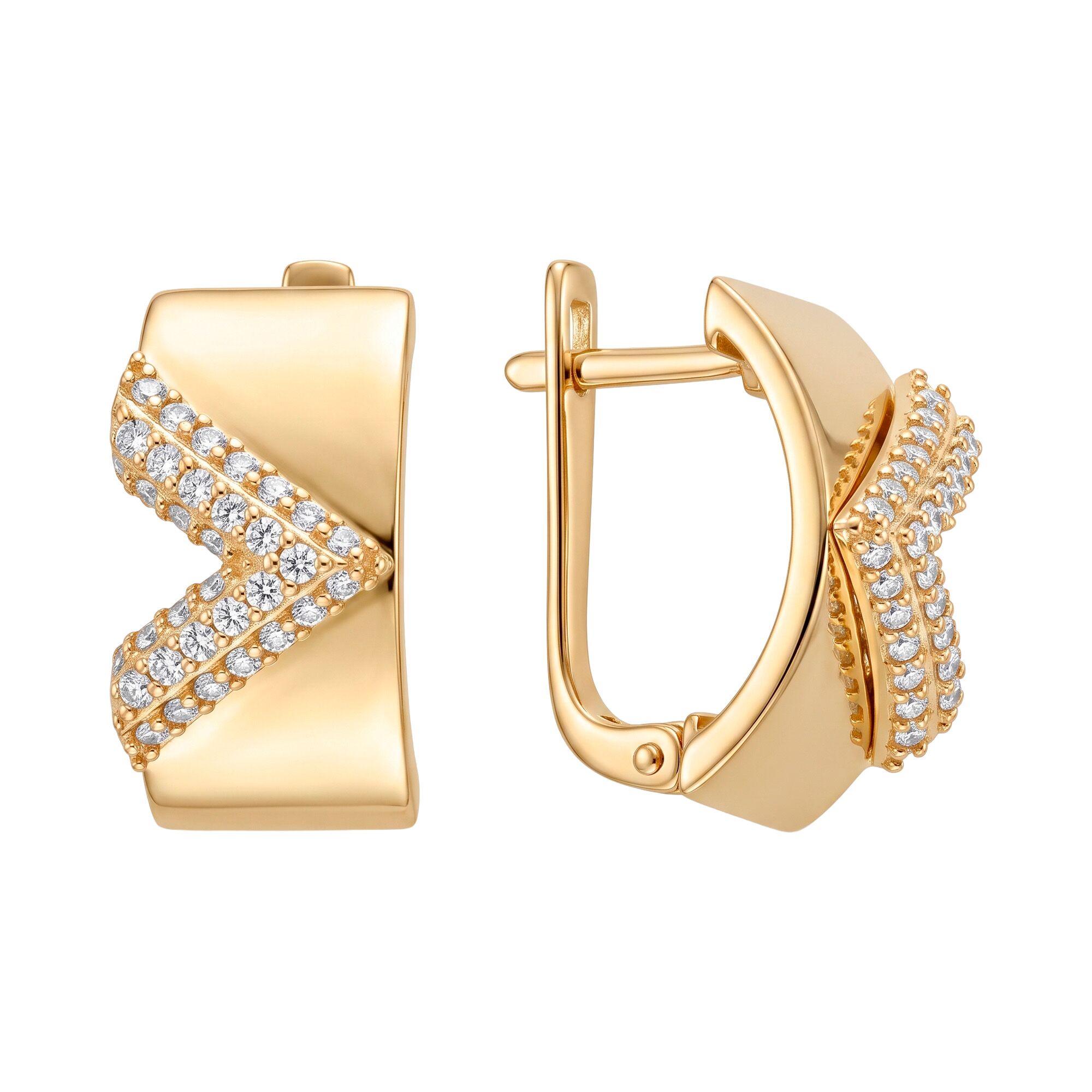 Серьги, золото, 585, 6.г, 62311, изображение 2 | GoldMarket.kz