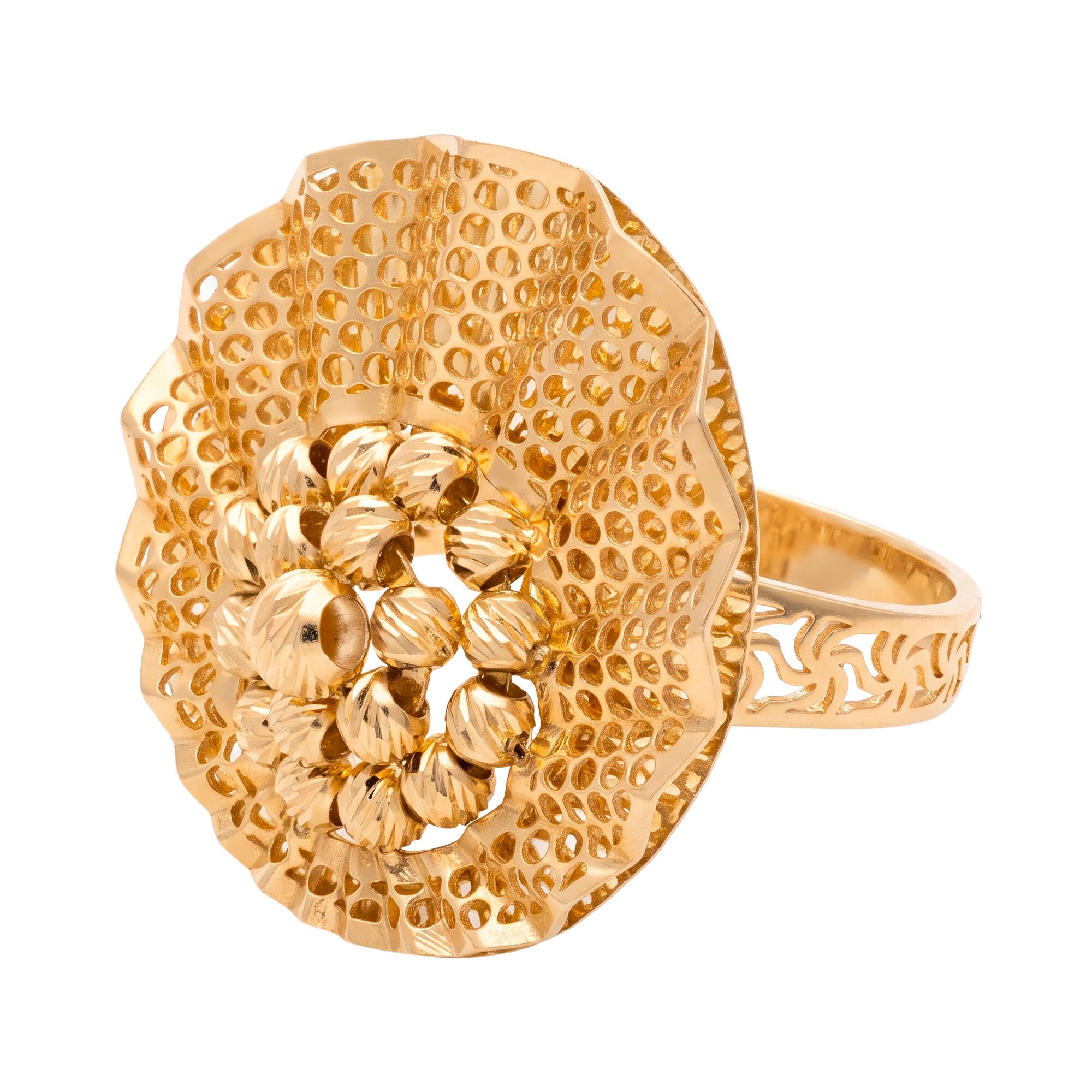 Кольцо, золото, 585, 5.29г, 62321, изображение 2 | GoldMarket.kz