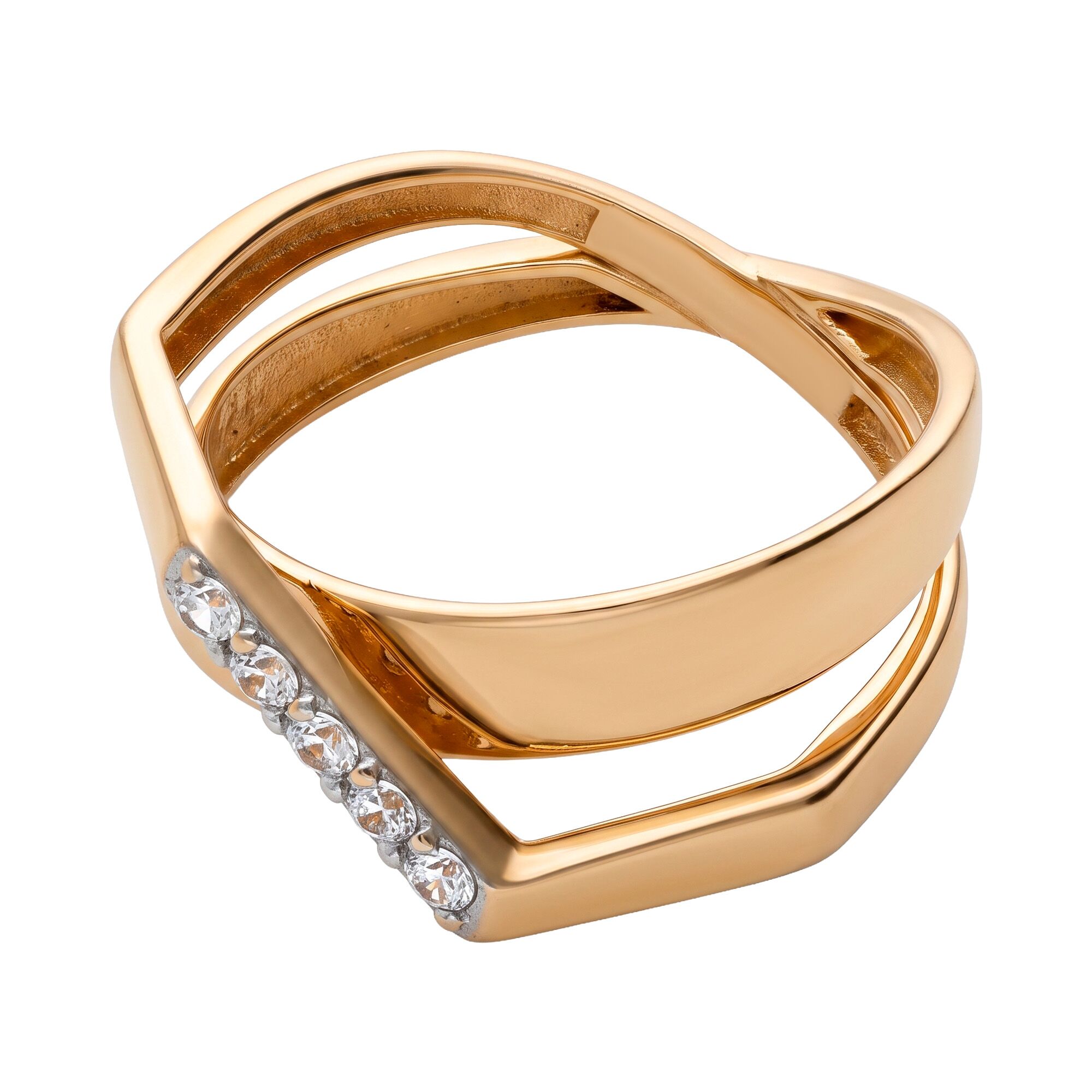 Кольцо, золото, 585, 2.27г, 62331, изображение 2 | GoldMarket.kz