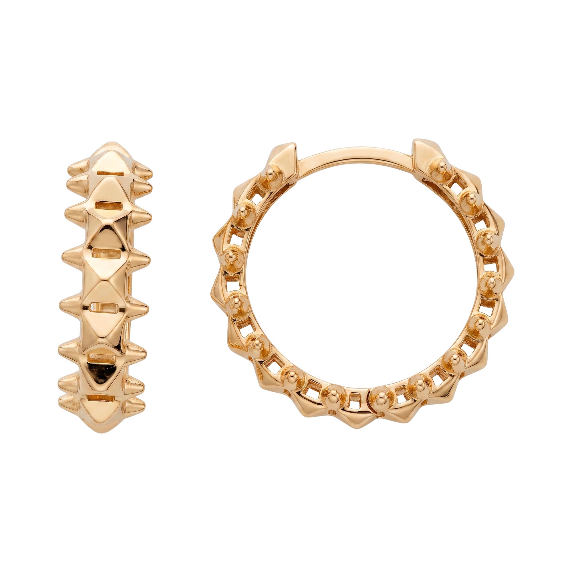 Серьги, золото, 585, 6.25г, 62351, изображение 2 | GoldMarket.kz