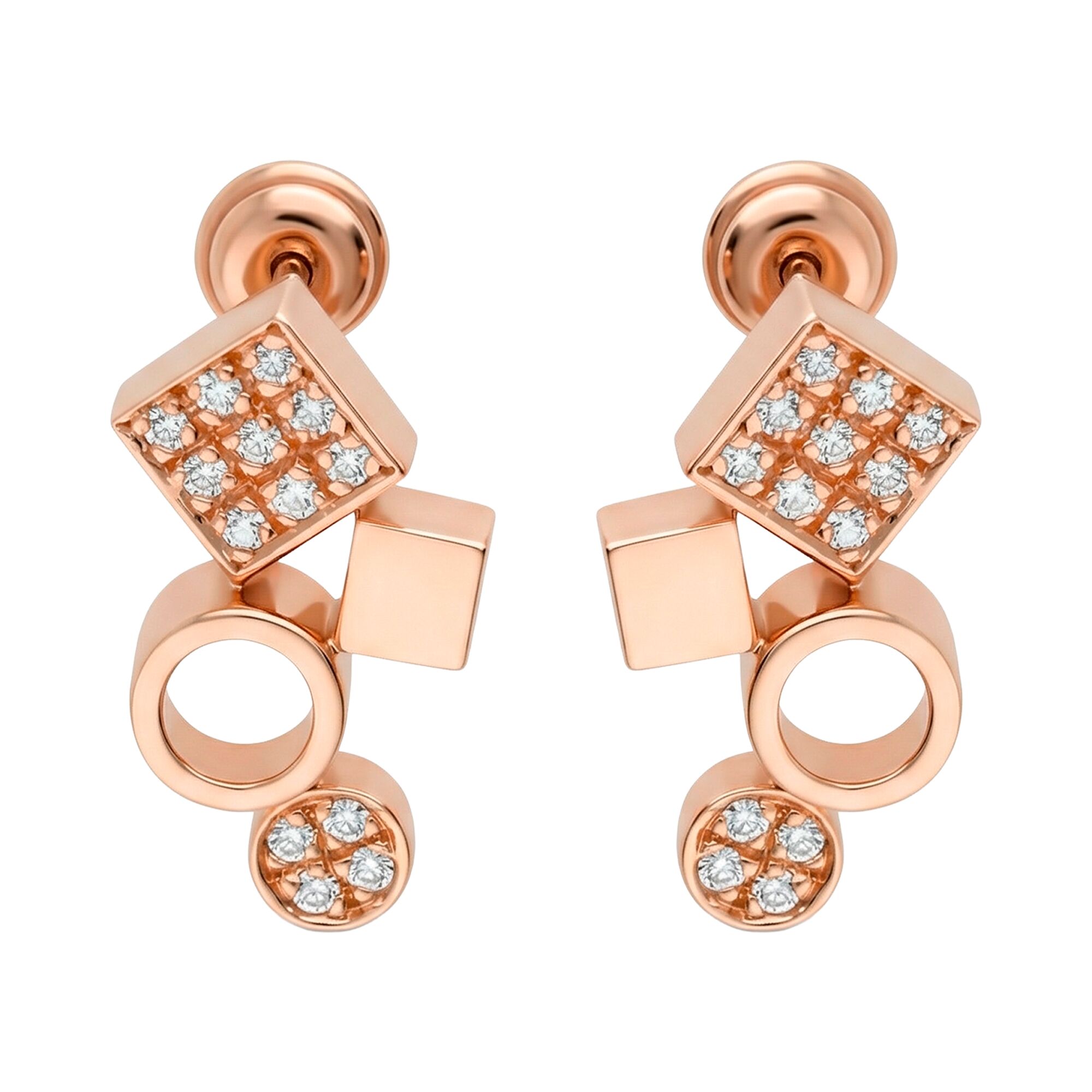 Серьги, золото, 585, 5.8г, 62550 | GoldMarket.kz