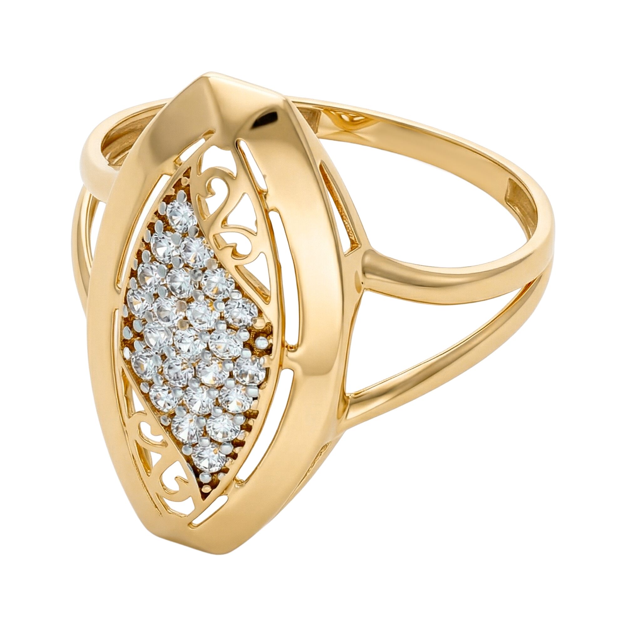 Кольцо, золото, 585, 2.63г, 62770, изображение 2 | GoldMarket.kz