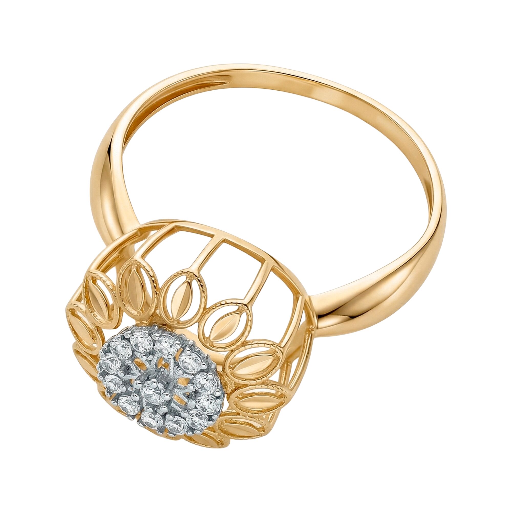 Кольцо, золото, 585, 2.77г, 62789, изображение 2 | GoldMarket.kz