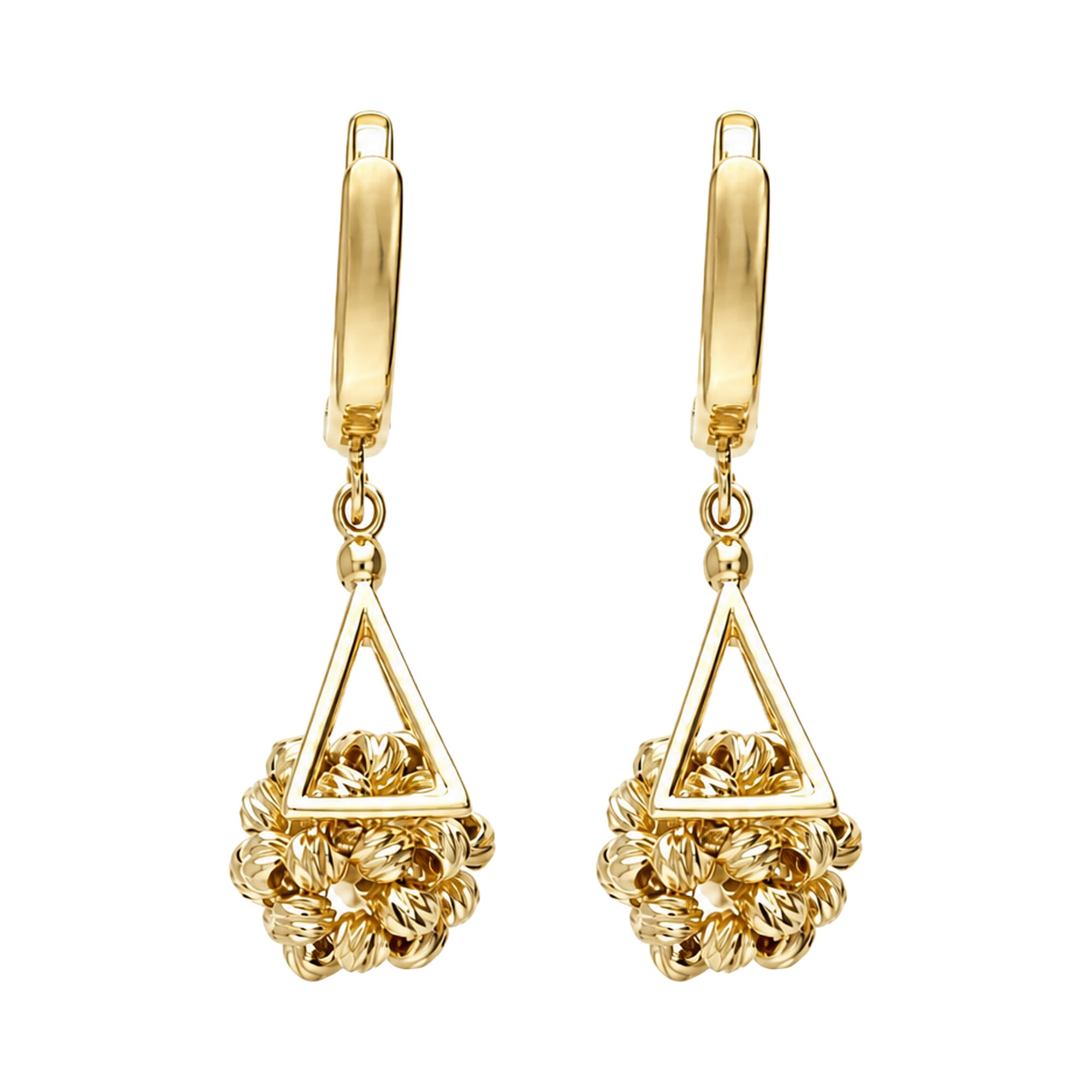 Серьги, золото, 585, 5г, 62978 | GoldMarket.kz