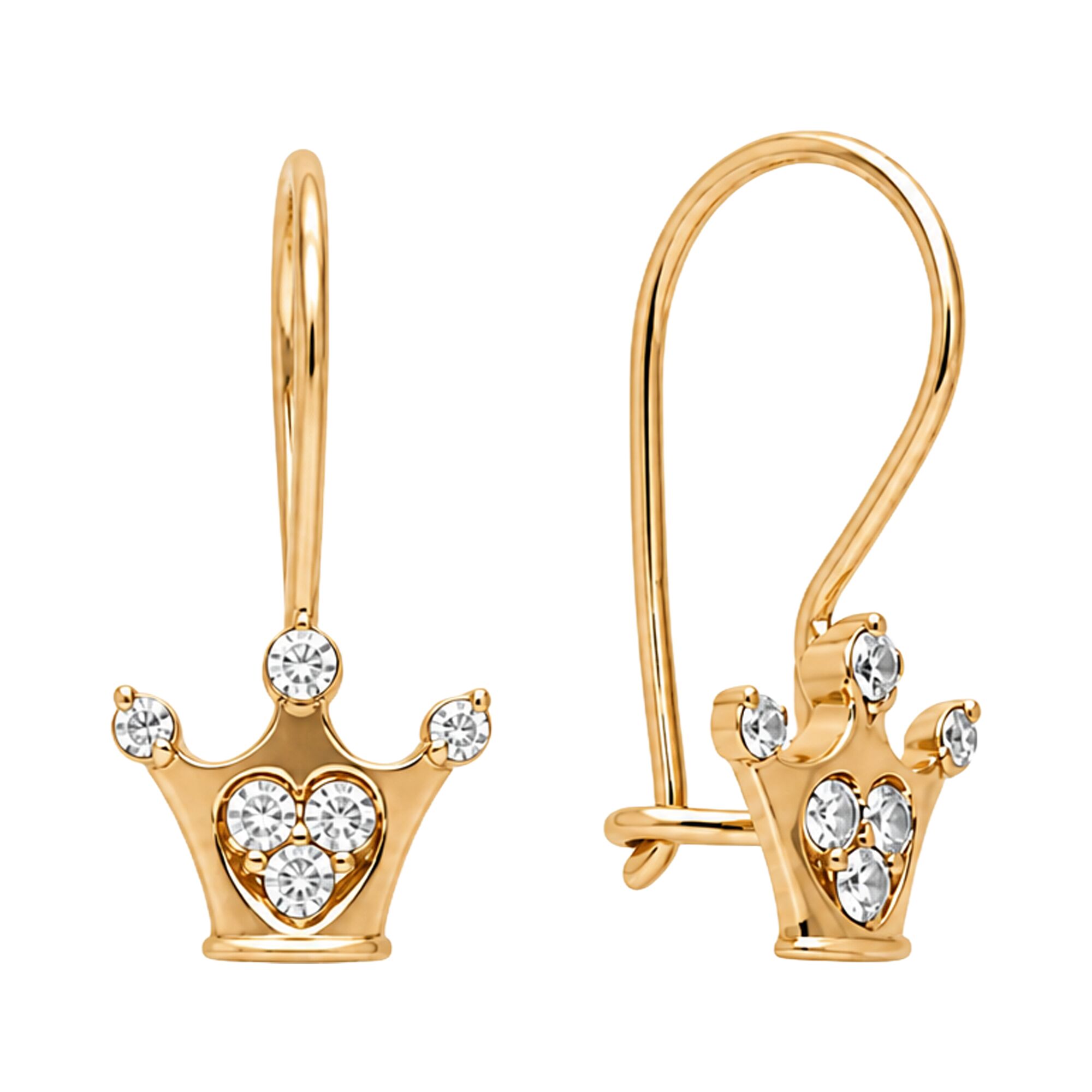 Серьги, золото, 585, 1.2г, 62983, изображение 2 | GoldMarket.kz