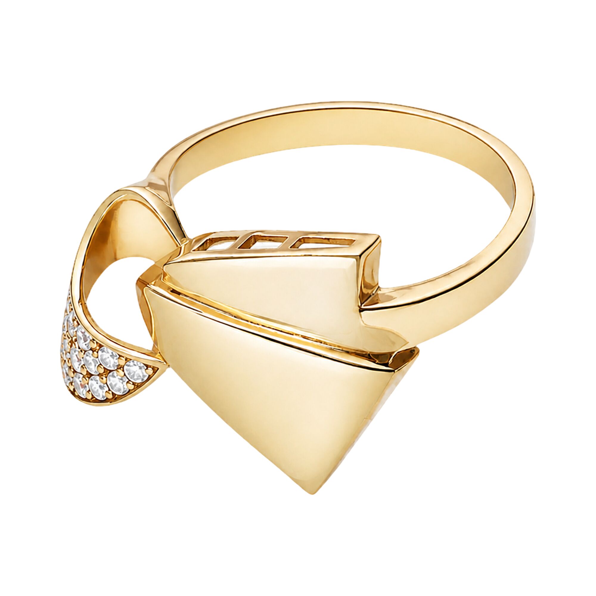 Кольцо, золото, 585, 2.91г, 62991, изображение 2 | GoldMarket.kz