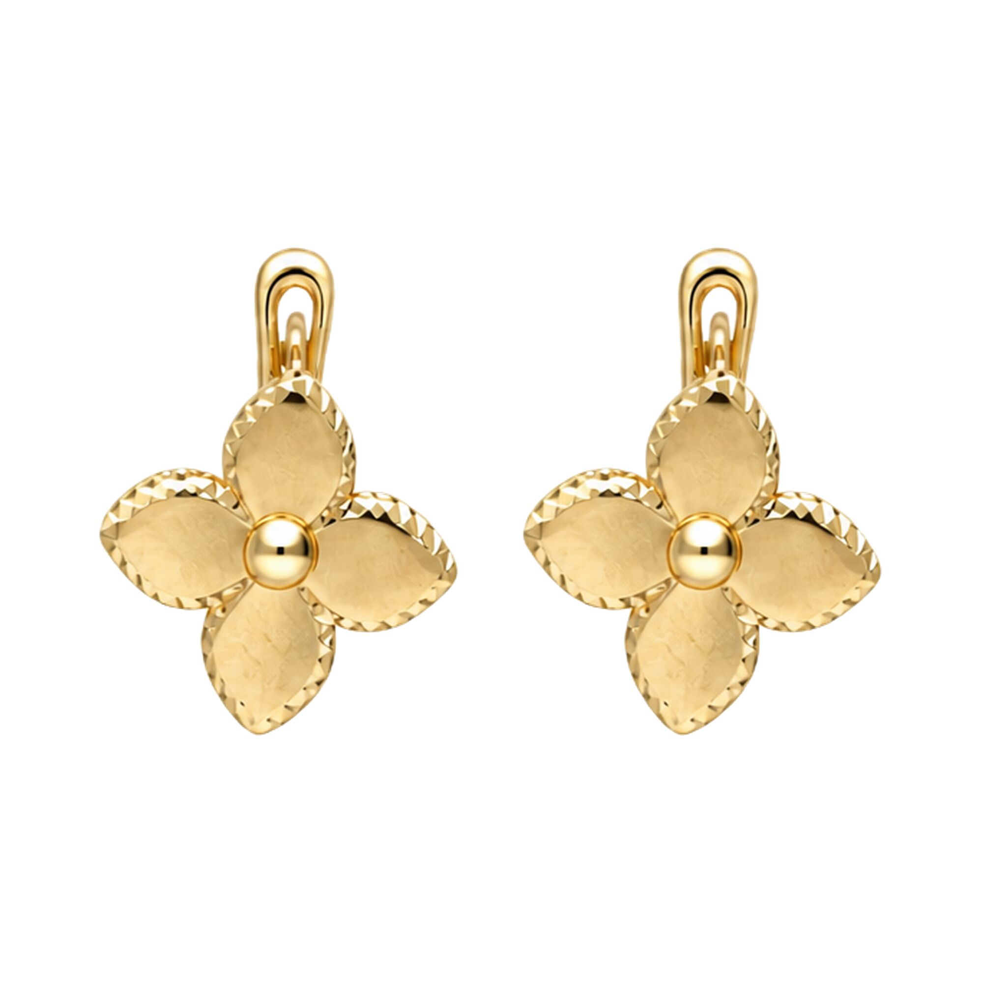 Серьги, золото, 585, 2.26г, 62997 | GoldMarket.kz