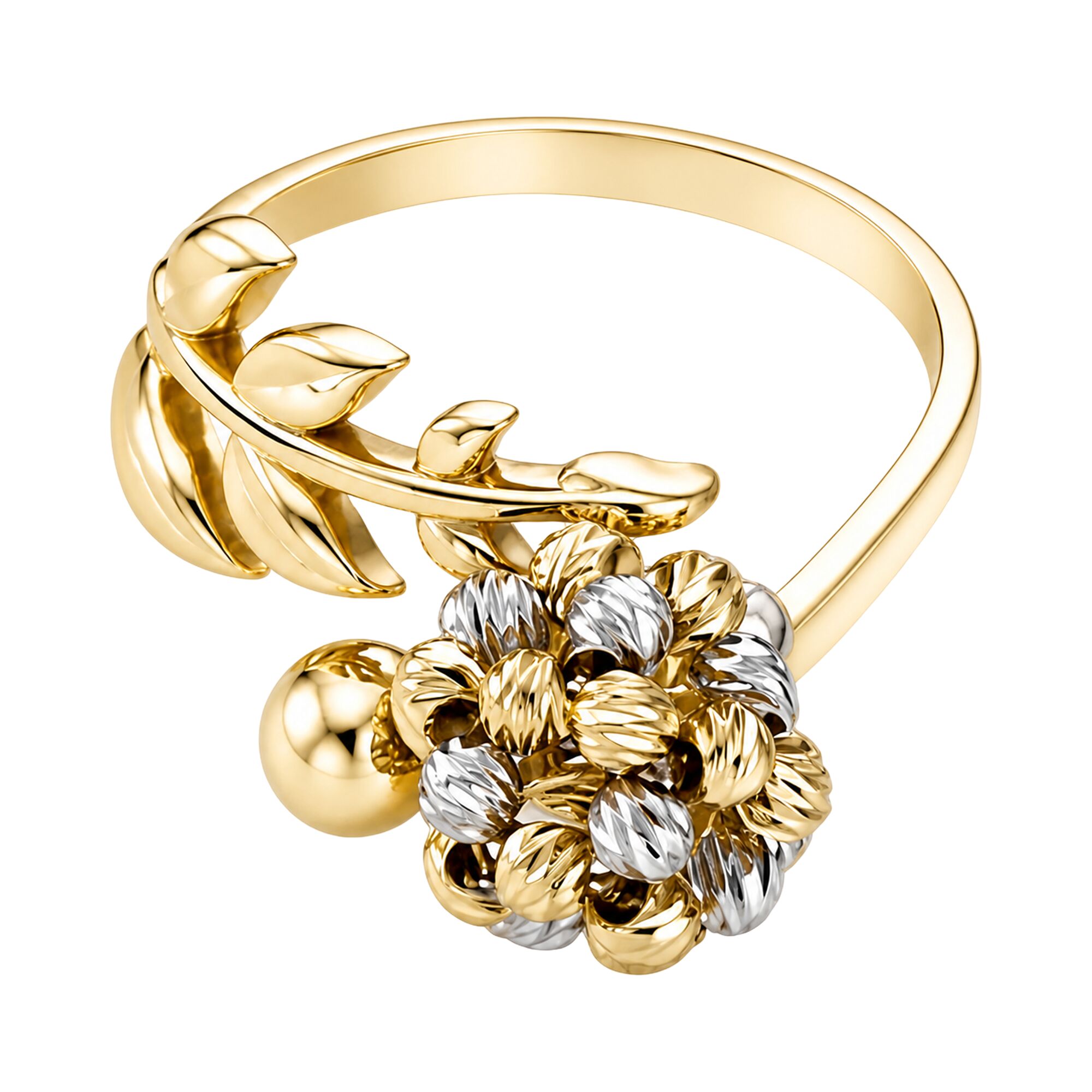 Кольцо, золото, 585, 3.7г, 63022, изображение 2 | GoldMarket.kz