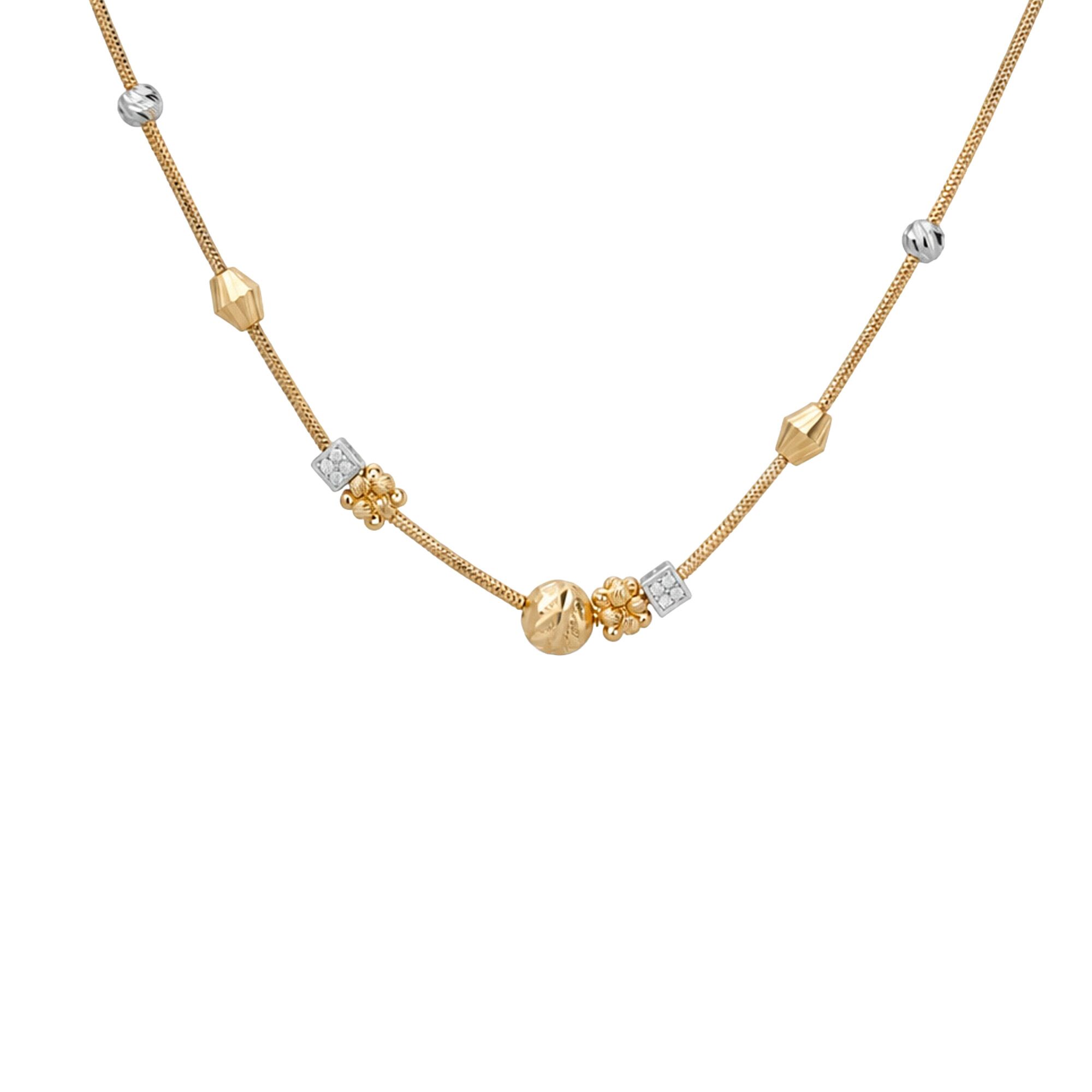 Колье, золото, 585, 6.96г, 63027 | GoldMarket.kz