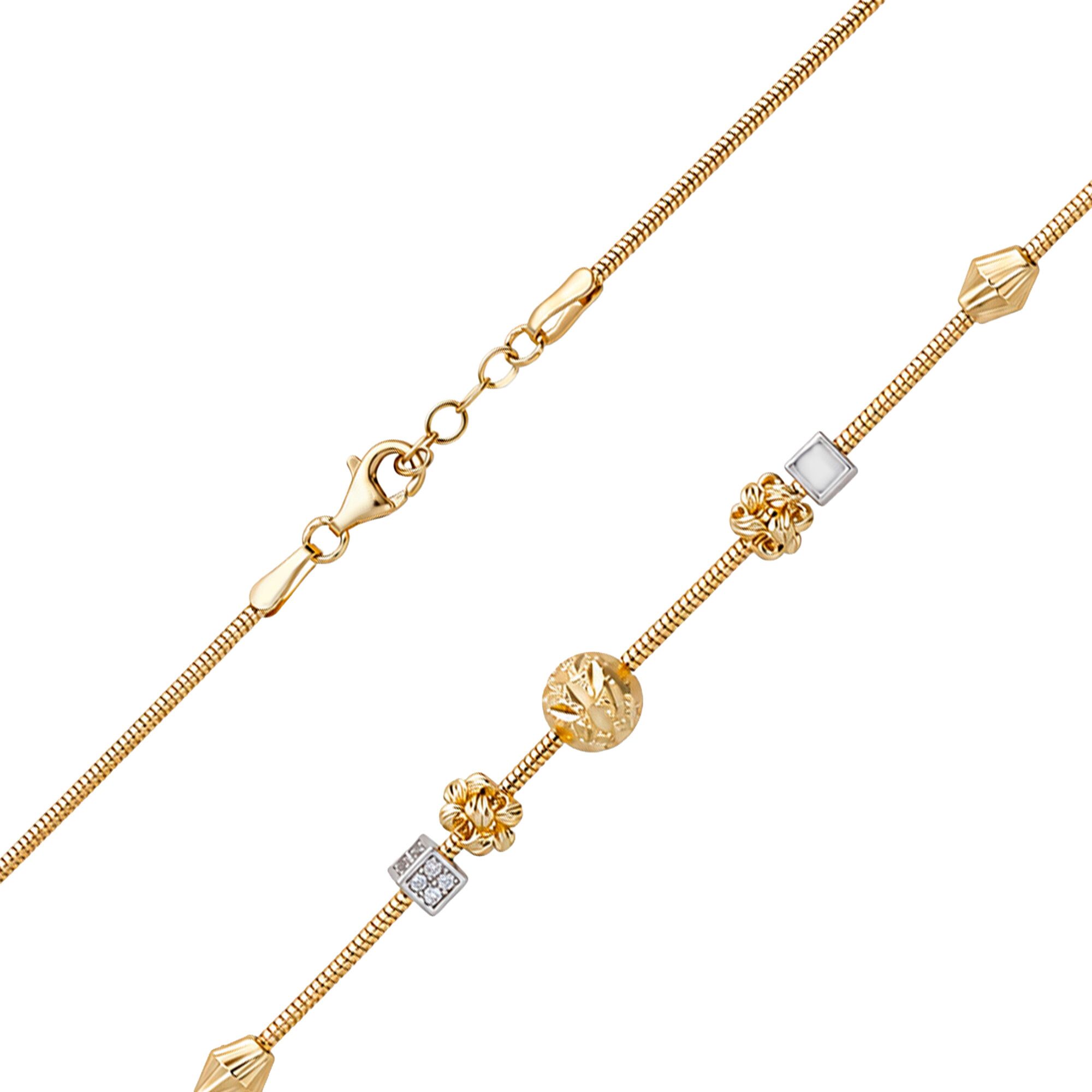 Колье, золото, 585, 6.96г, 63027, изображение 2 | GoldMarket.kz