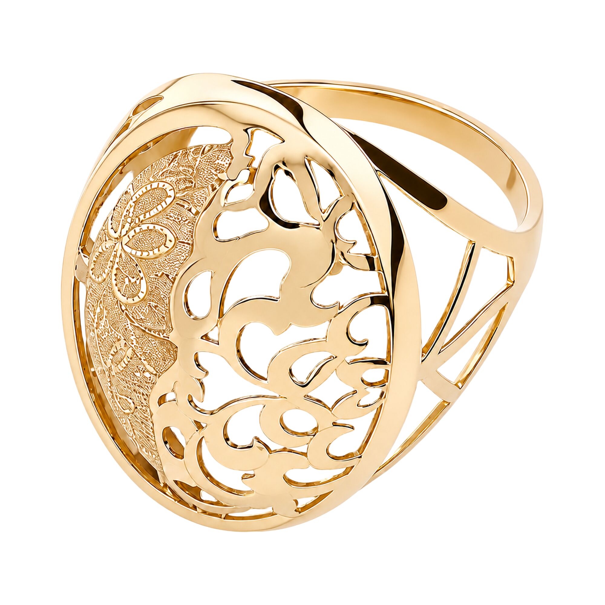 Кольцо, золото, 585, 3.18г, 63045, изображение 2 | GoldMarket.kz