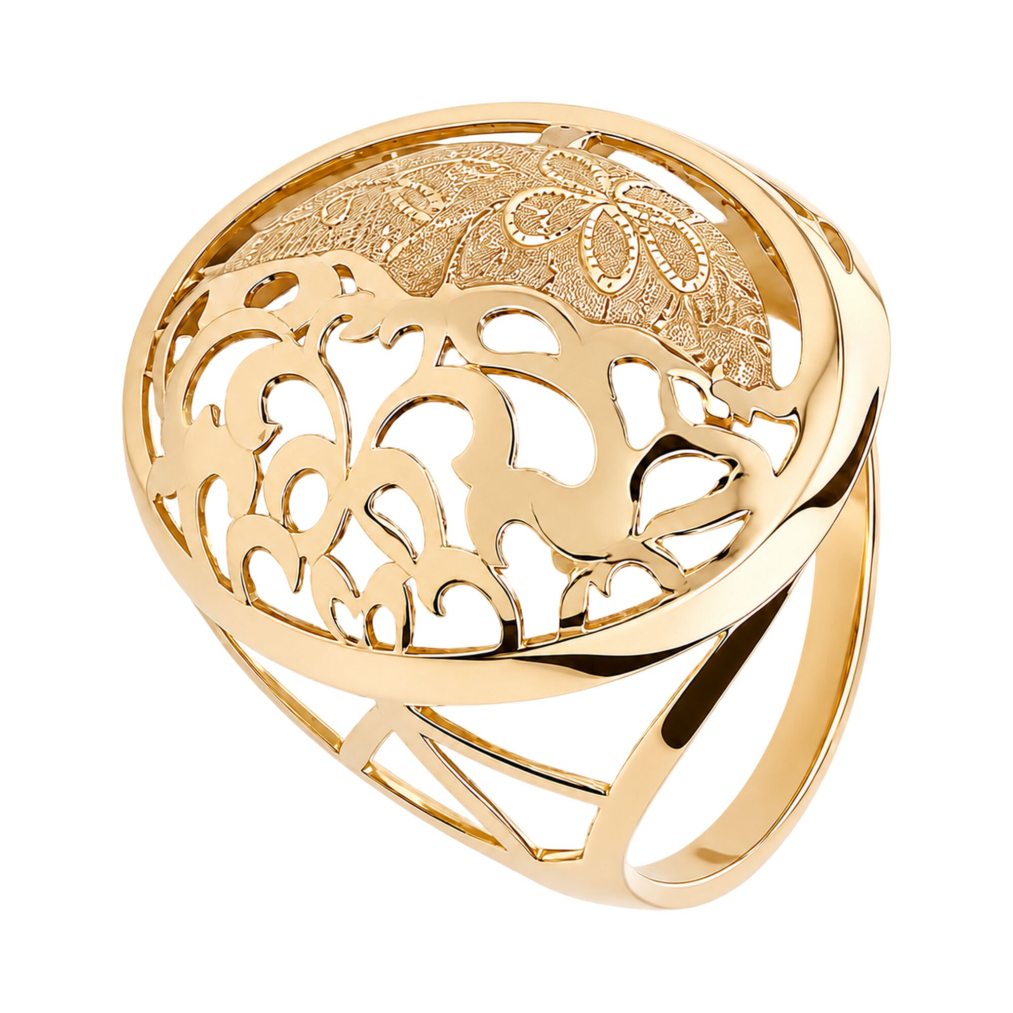 Кольцо, золото, 585, 3.18г, 63045 | GoldMarket.kz