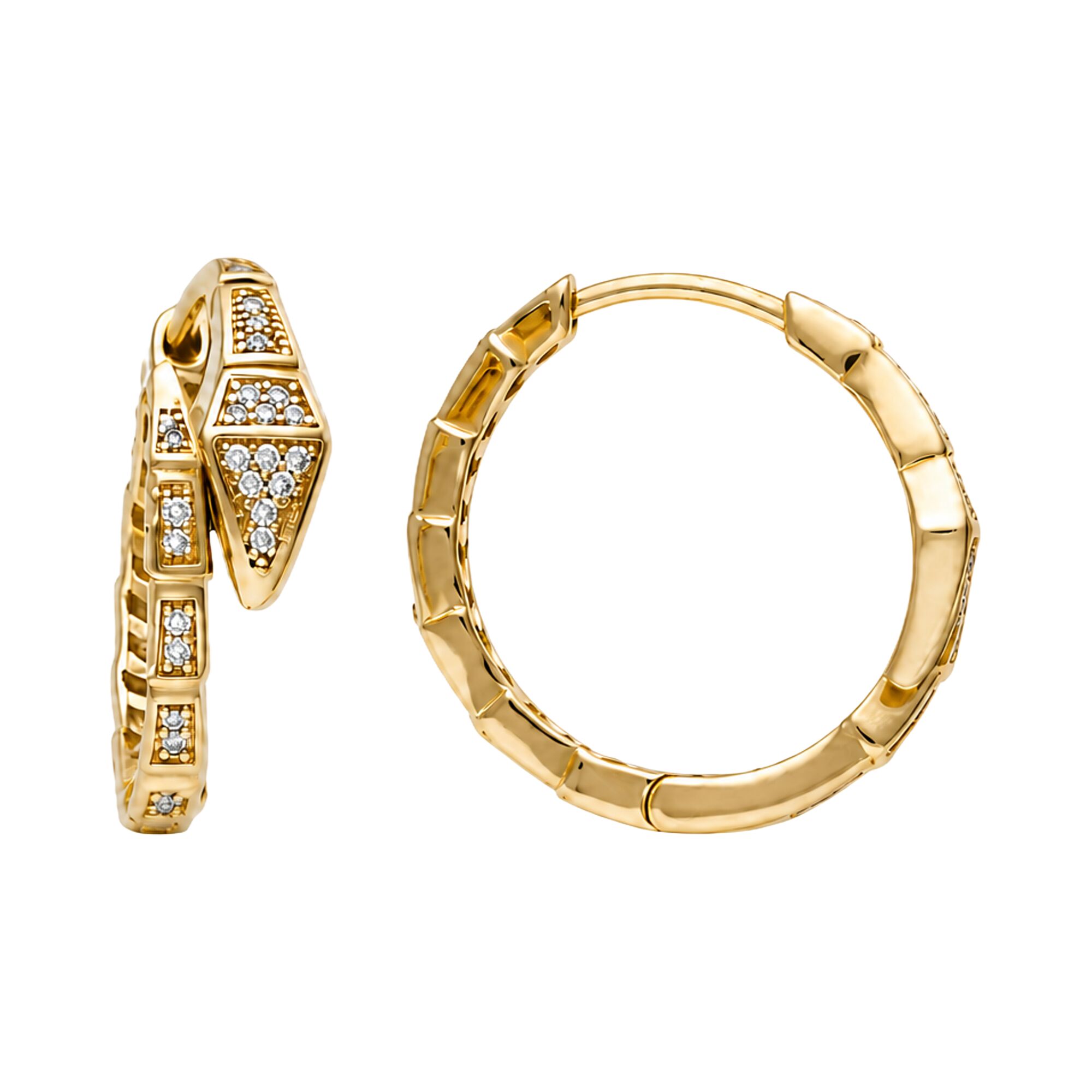 Серьги, золото, 585, 4.61г, 63065, изображение 2 | GoldMarket.kz