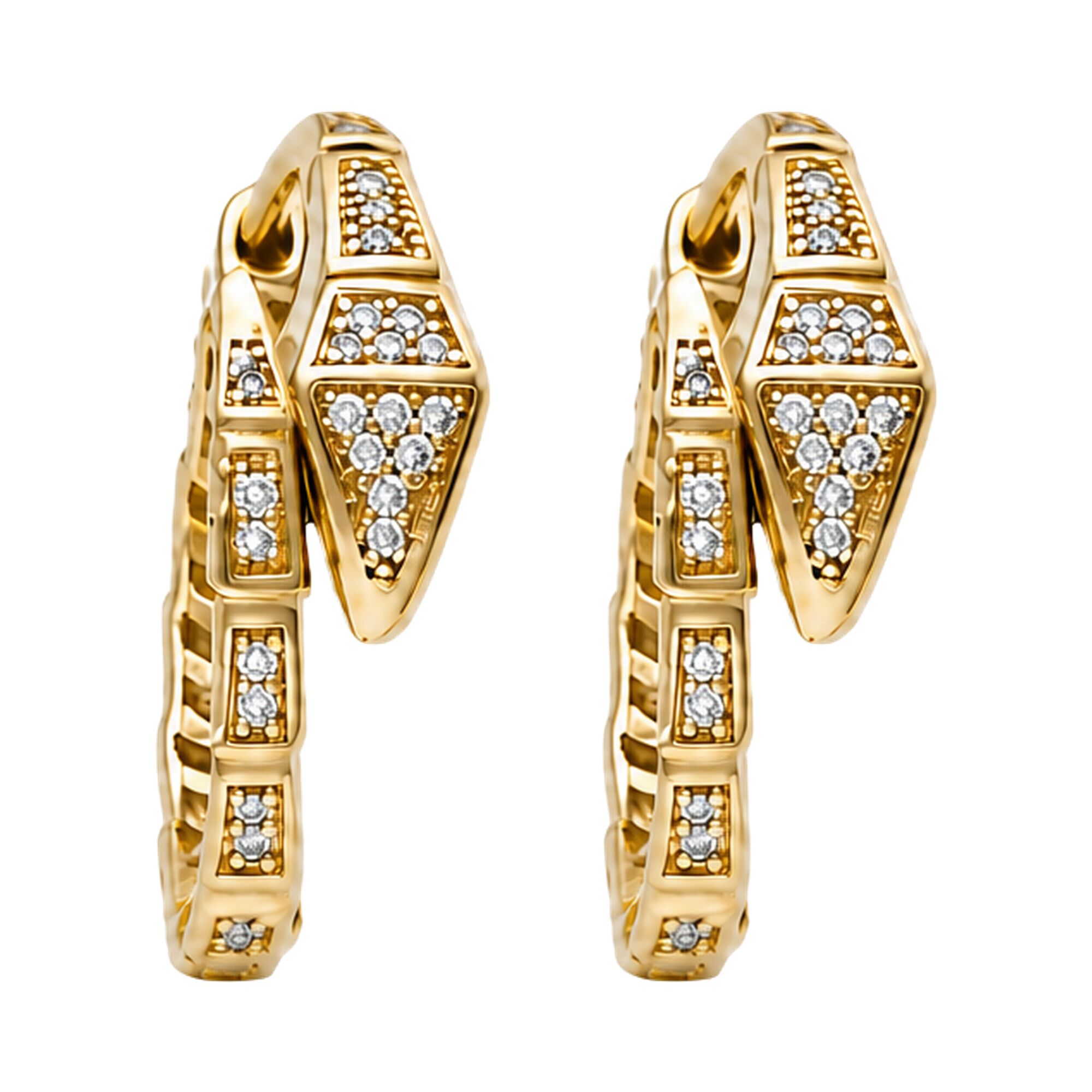 Серьги, золото, 585, 4.61г, 63065 | GoldMarket.kz