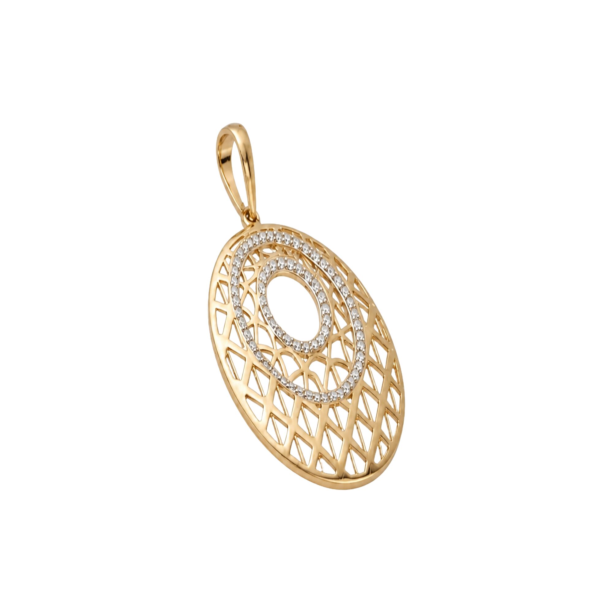 Подвеска, золото, 585, 3.84г, 63110, изображение 2 | GoldMarket.kz