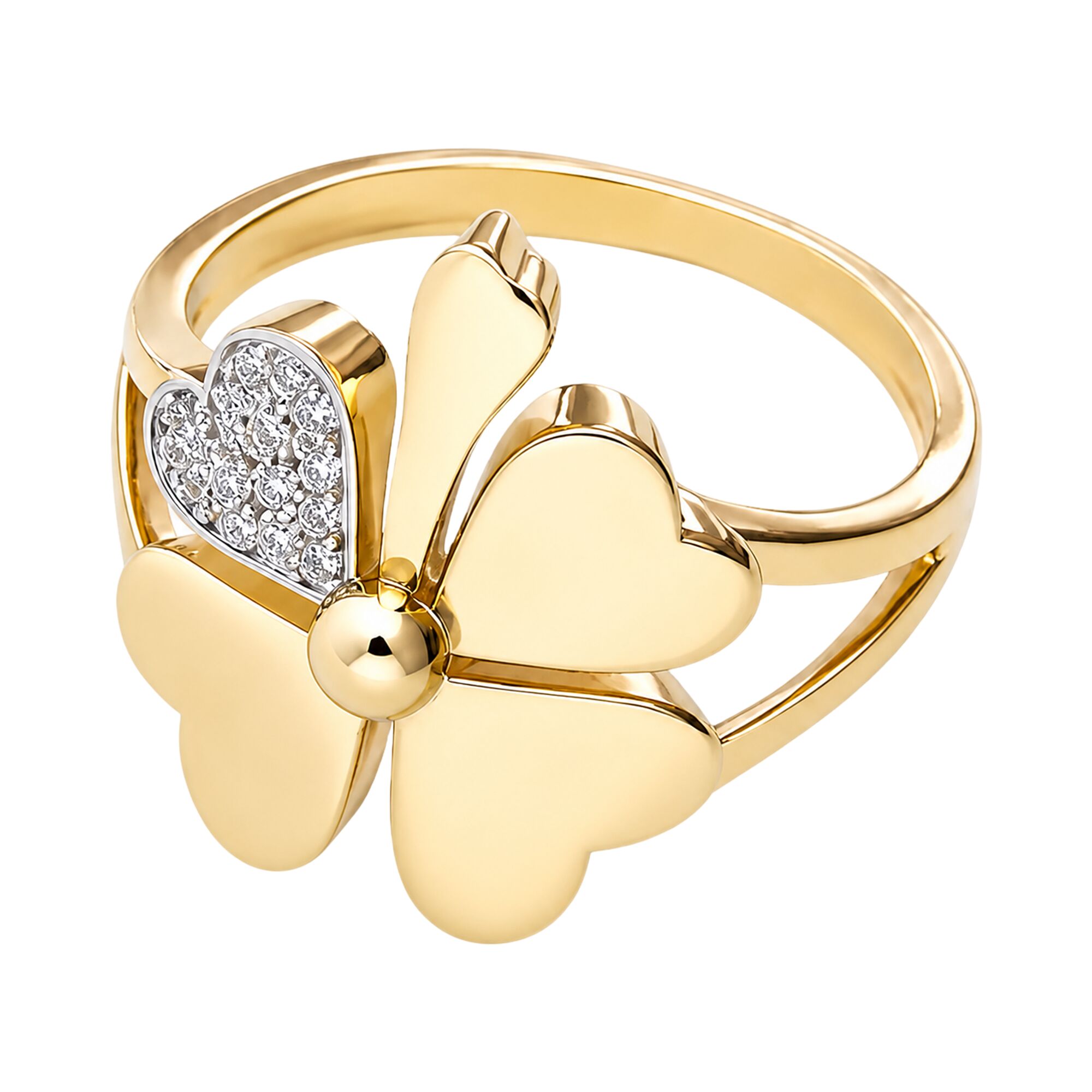 Кольцо, золото, 585, 2.91г, 63122, изображение 2 | GoldMarket.kz