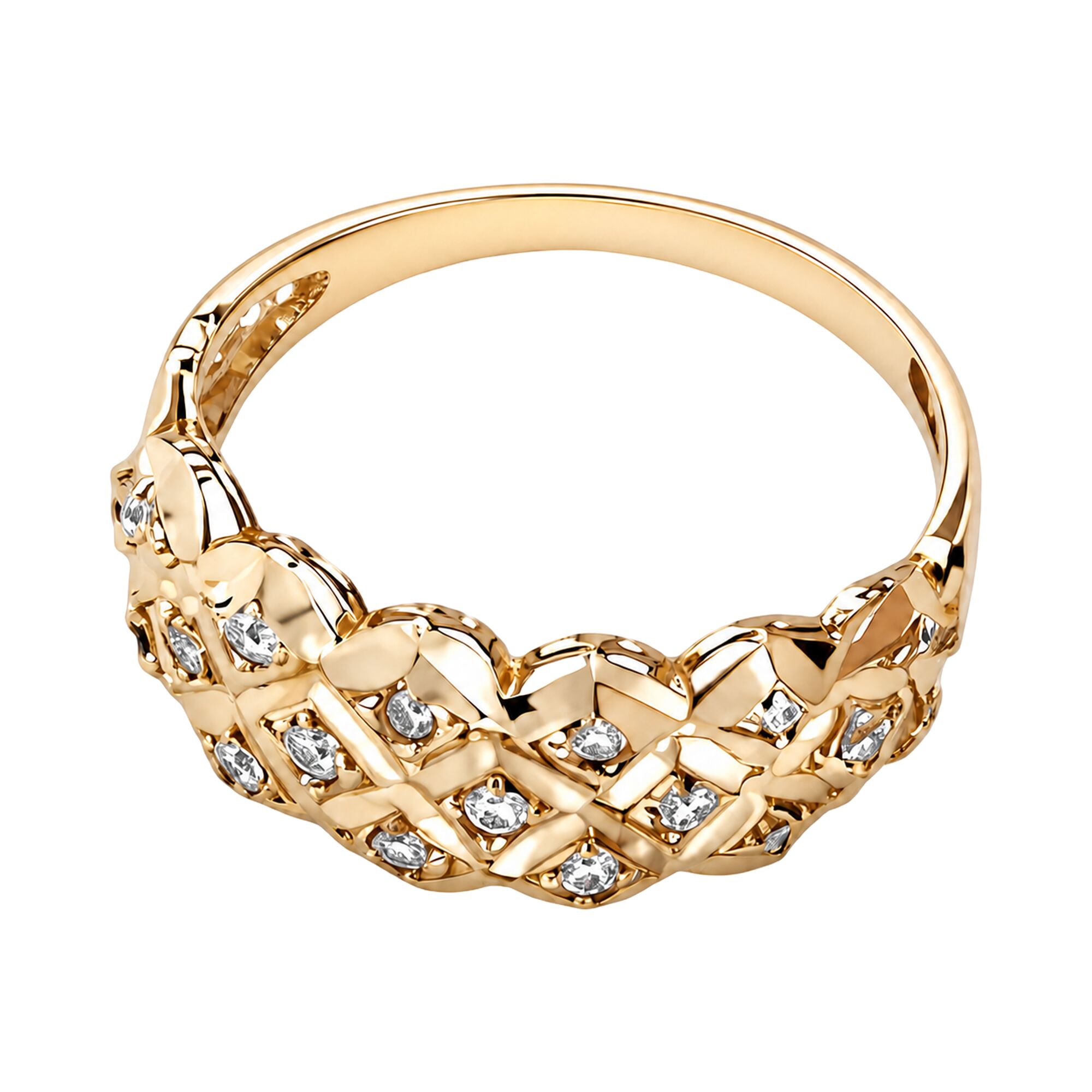 Кольцо, золото, 585, 2.35г, 63148, изображение 2 | GoldMarket.kz