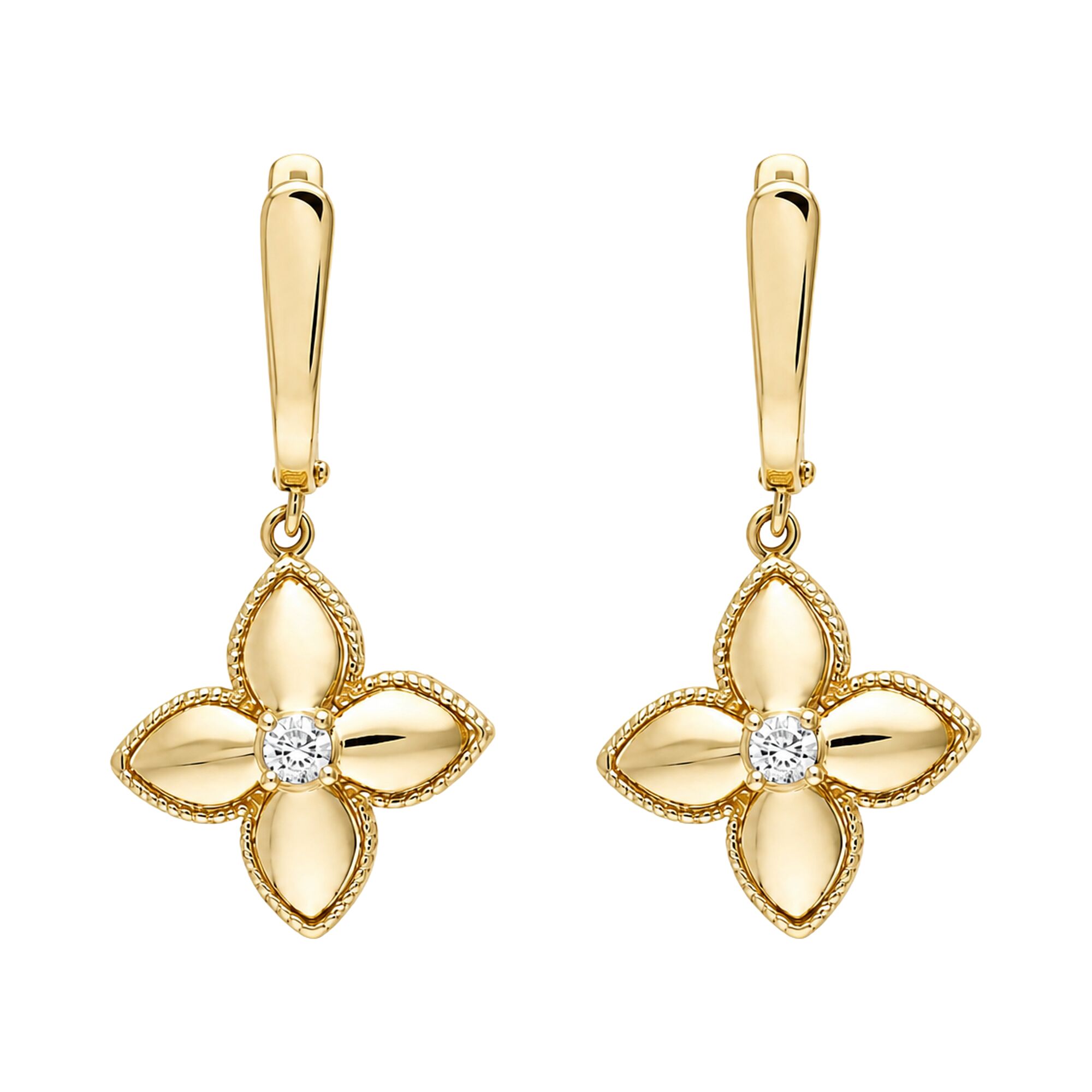 Серьги, золото, 585, 4.6г, 63160 | GoldMarket.kz