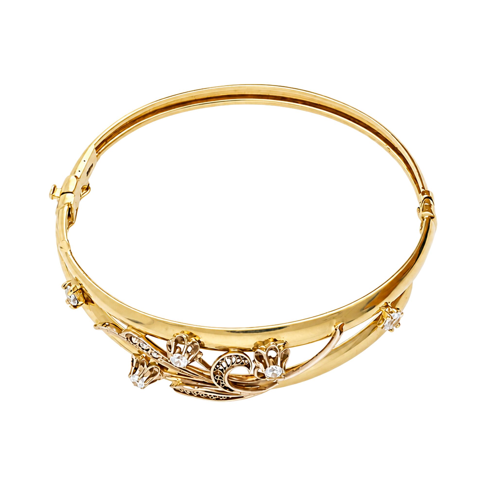 Браслет, золото, 585, 13.45г, 63198 | GoldMarket.kz