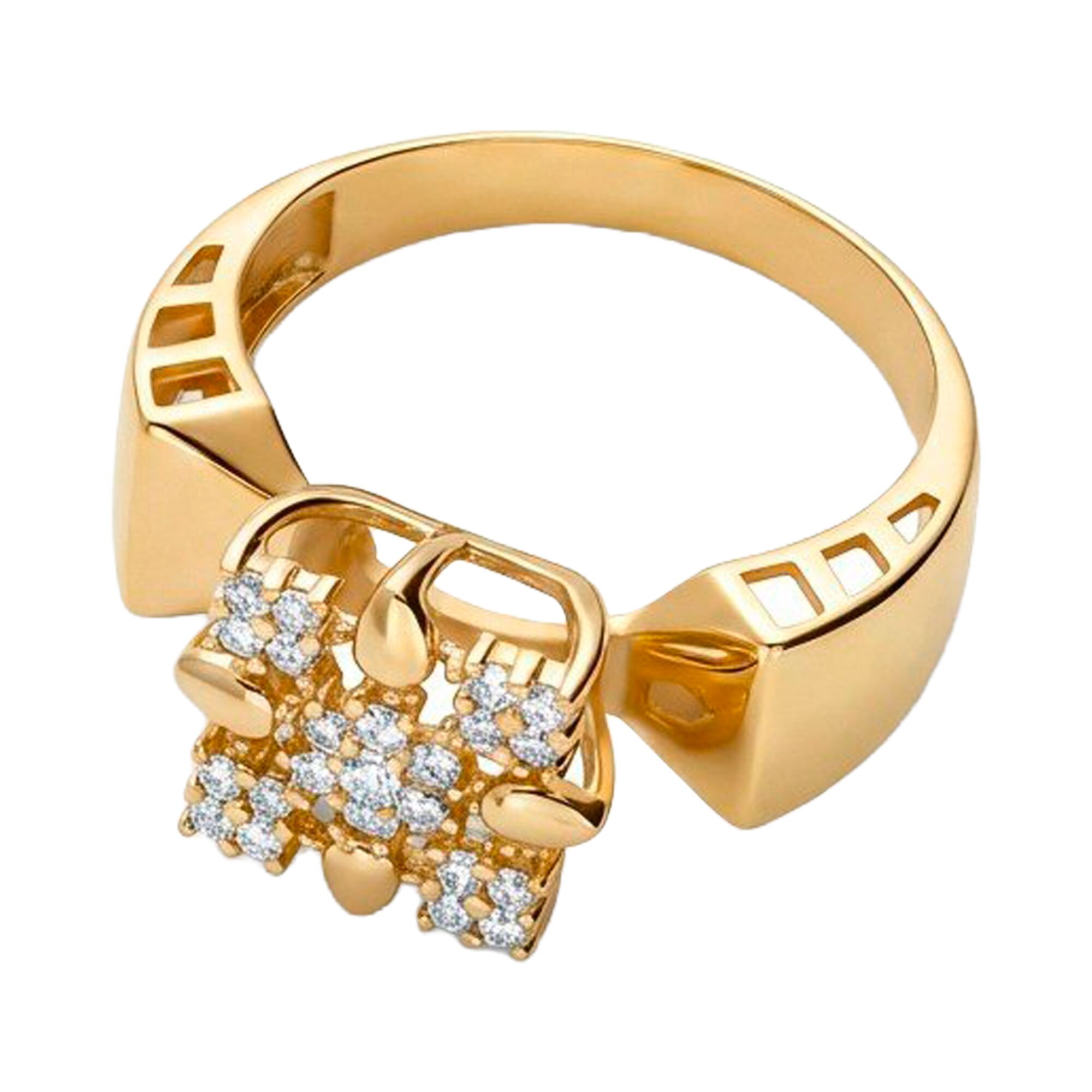 Кольцо, золото, 585, 2.63г, 63343, изображение 2 | GoldMarket.kz
