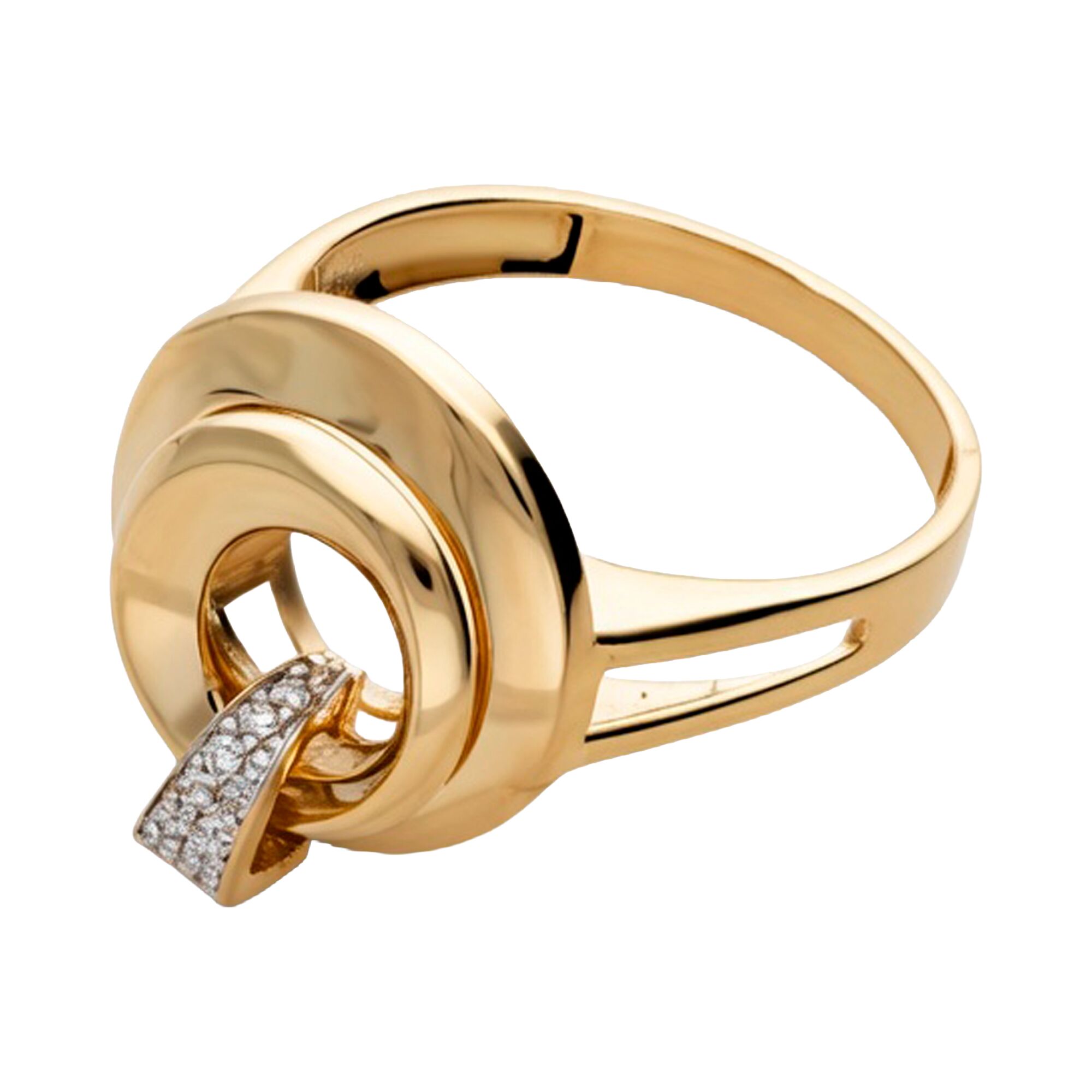 Кольцо, золото, 585, 4.46г, 63362, изображение 2 | GoldMarket.kz