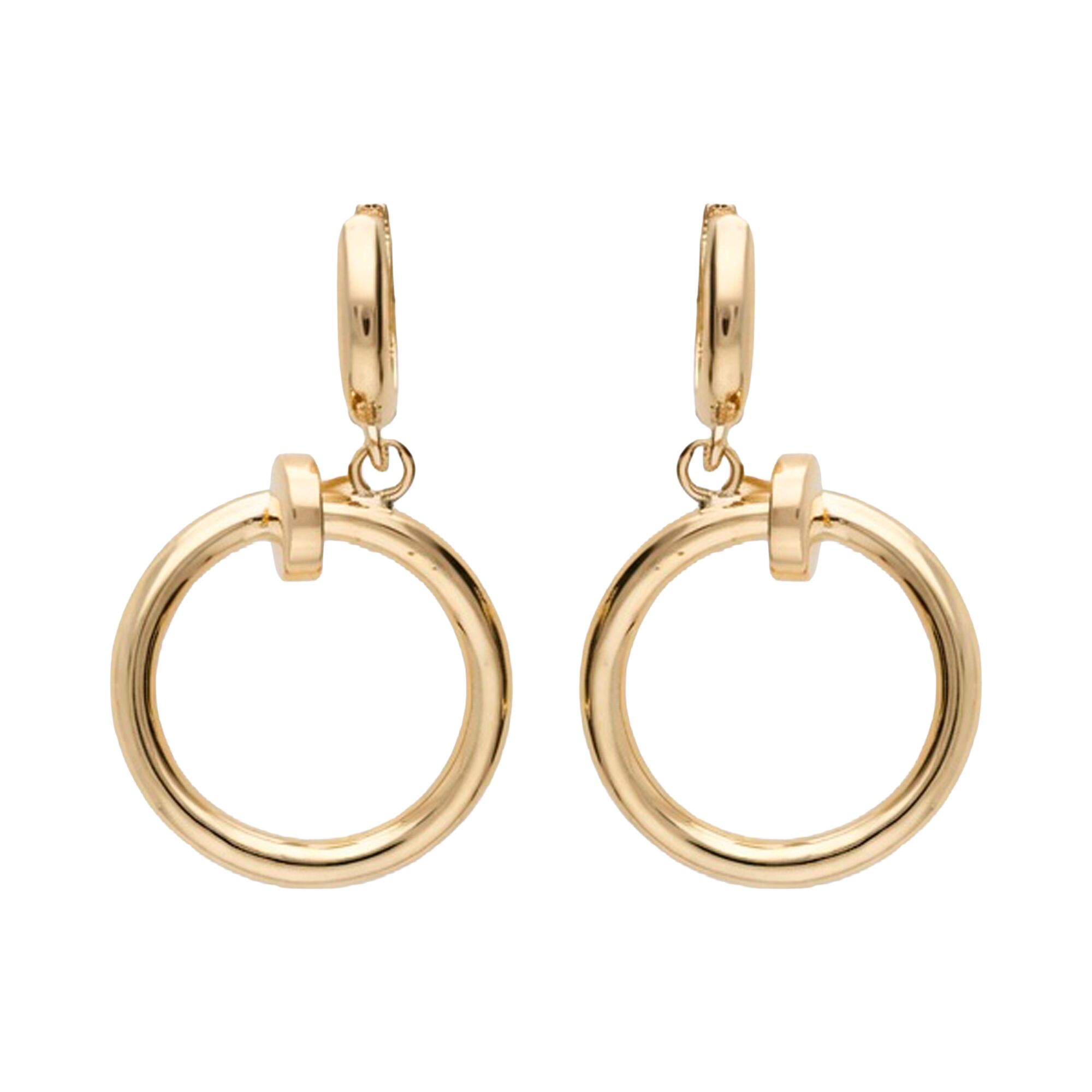 Серьги, золото, 585, 5.62г, 63389 | GoldMarket.kz