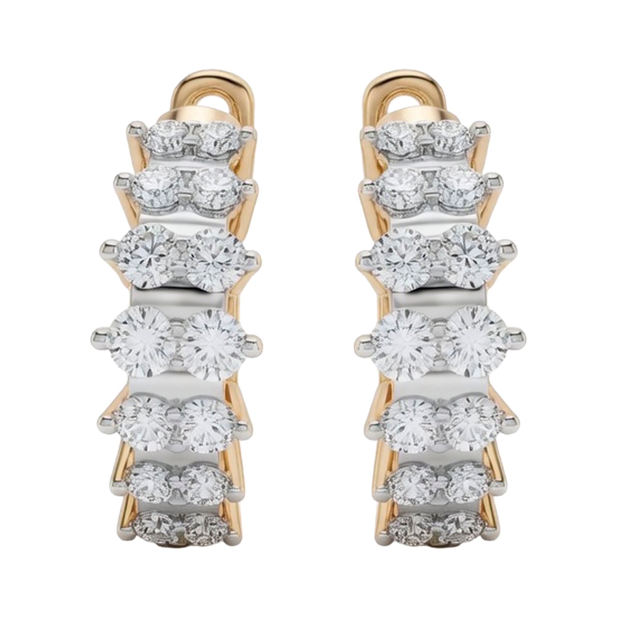 Серьги, золото, 585, 4.9г, 63399 | GoldMarket.kz