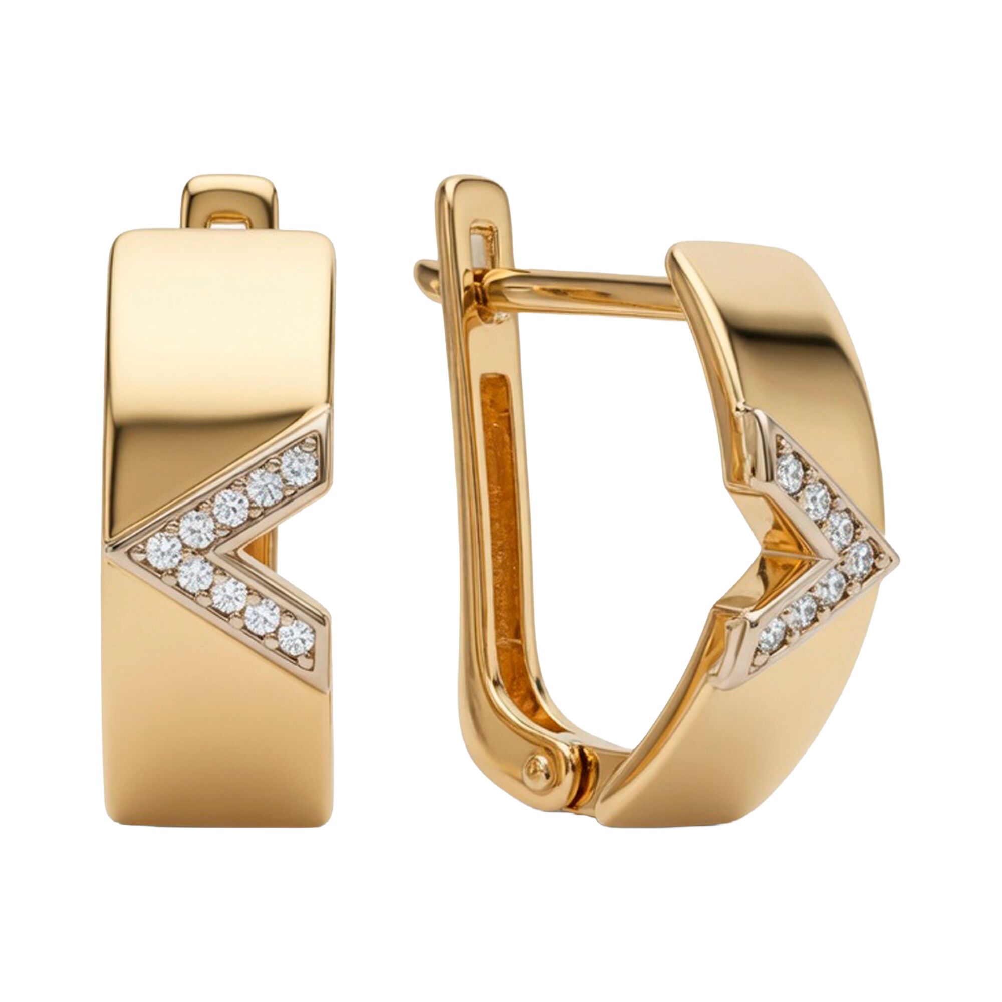 Серьги, золото, 585, 3.41г, 63427, изображение 2 | GoldMarket.kz