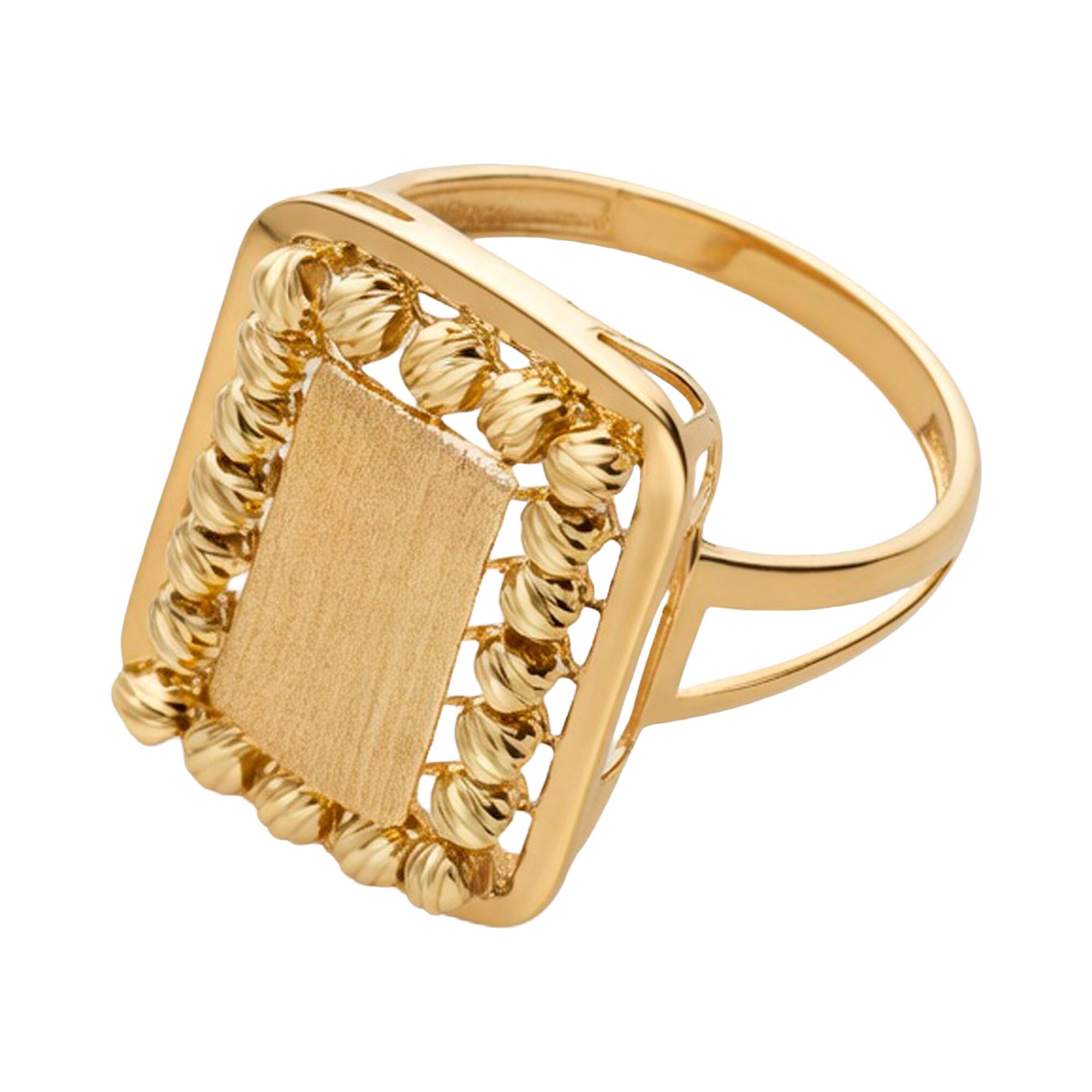 Кольцо, золото, 585, 3.71г, 63432, изображение 2 | GoldMarket.kz