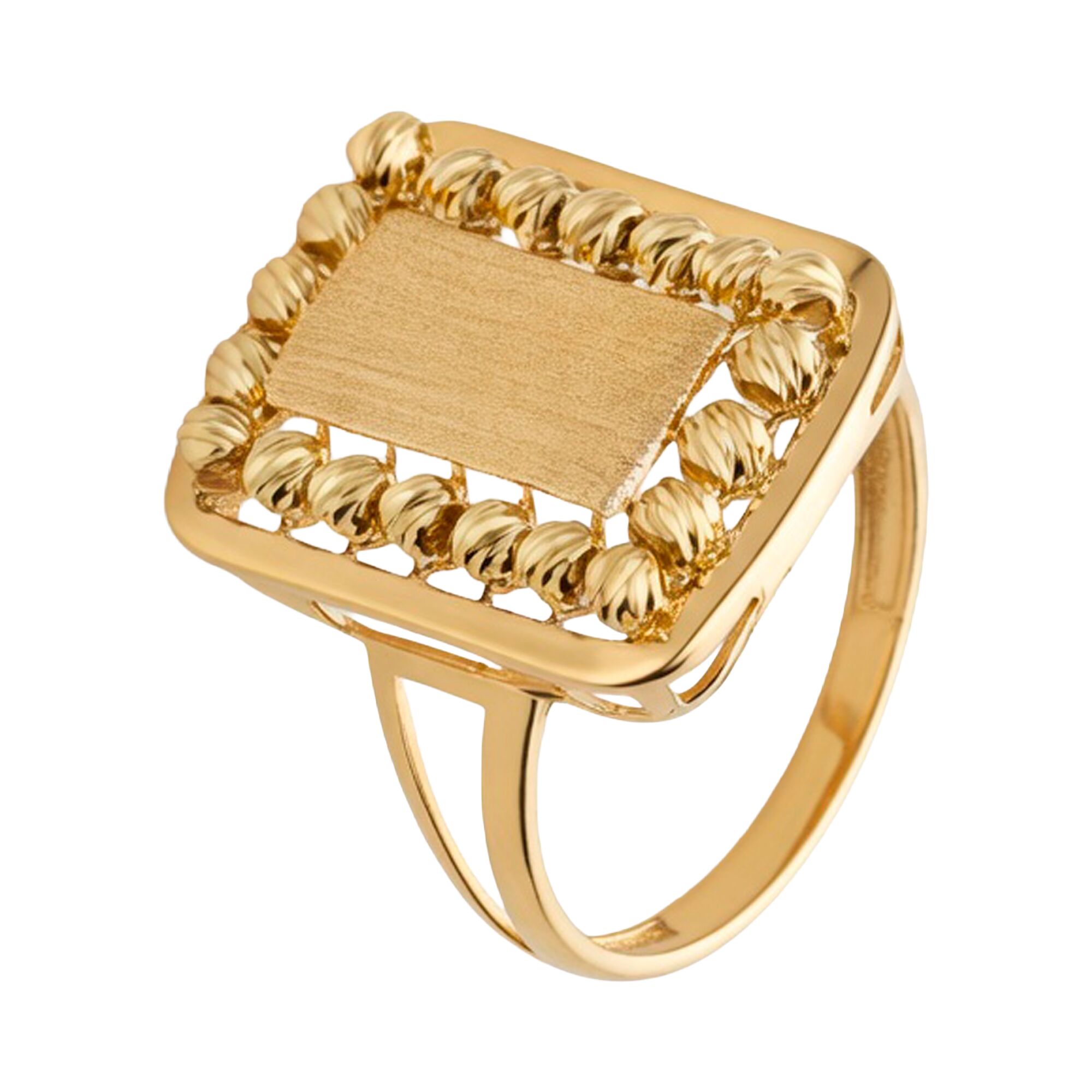 Кольцо, золото, 585, 3.71г, 63432 | GoldMarket.kz