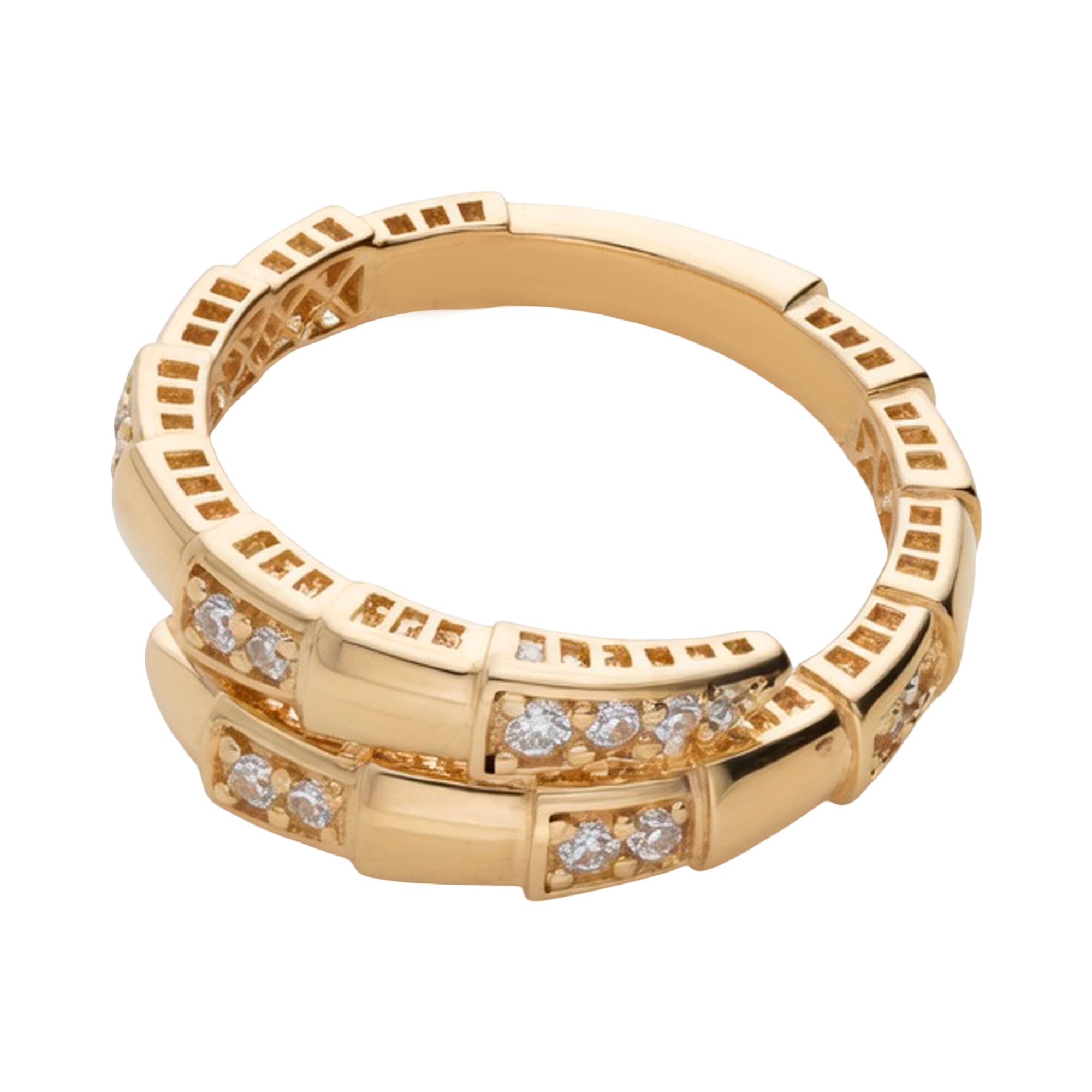 Кольцо, золото, 585, 3.38г, 63451, изображение 2 | GoldMarket.kz
