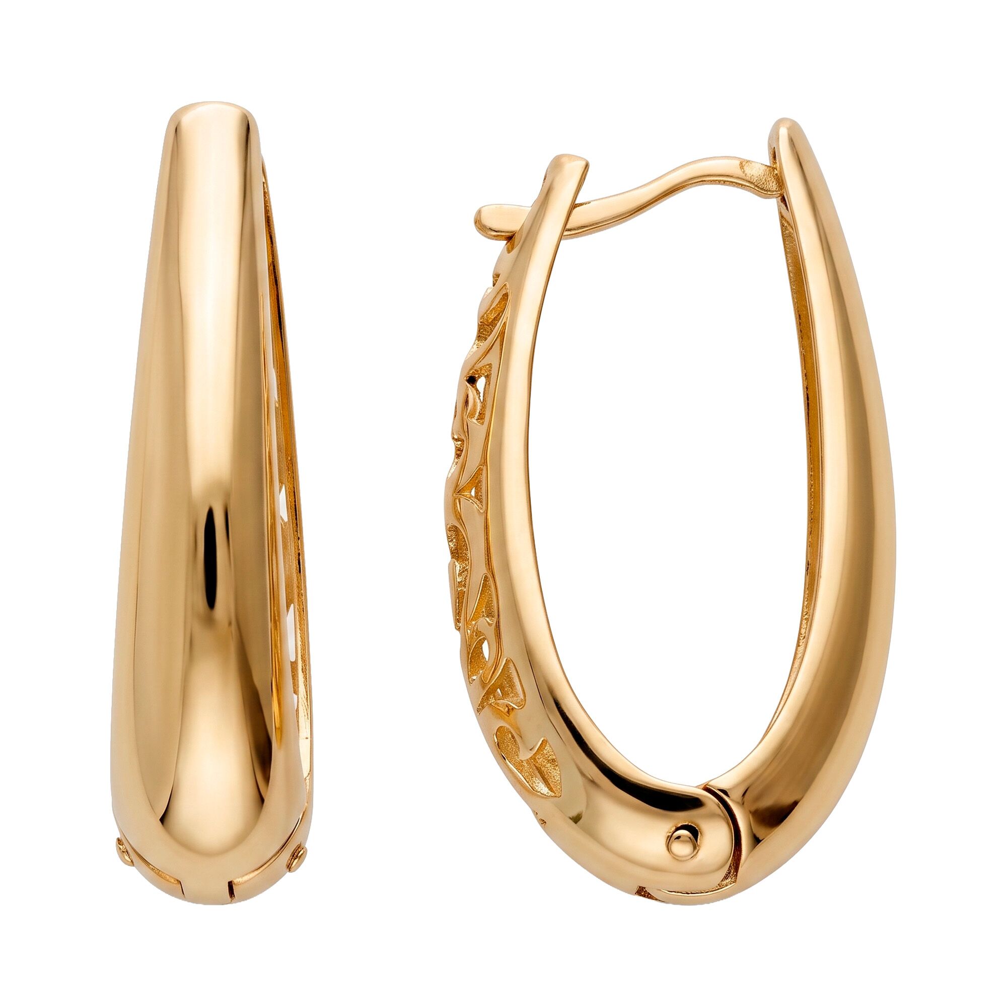 Серьги, золото, 585, 4.83г, 63503, изображение 2 | GoldMarket.kz
