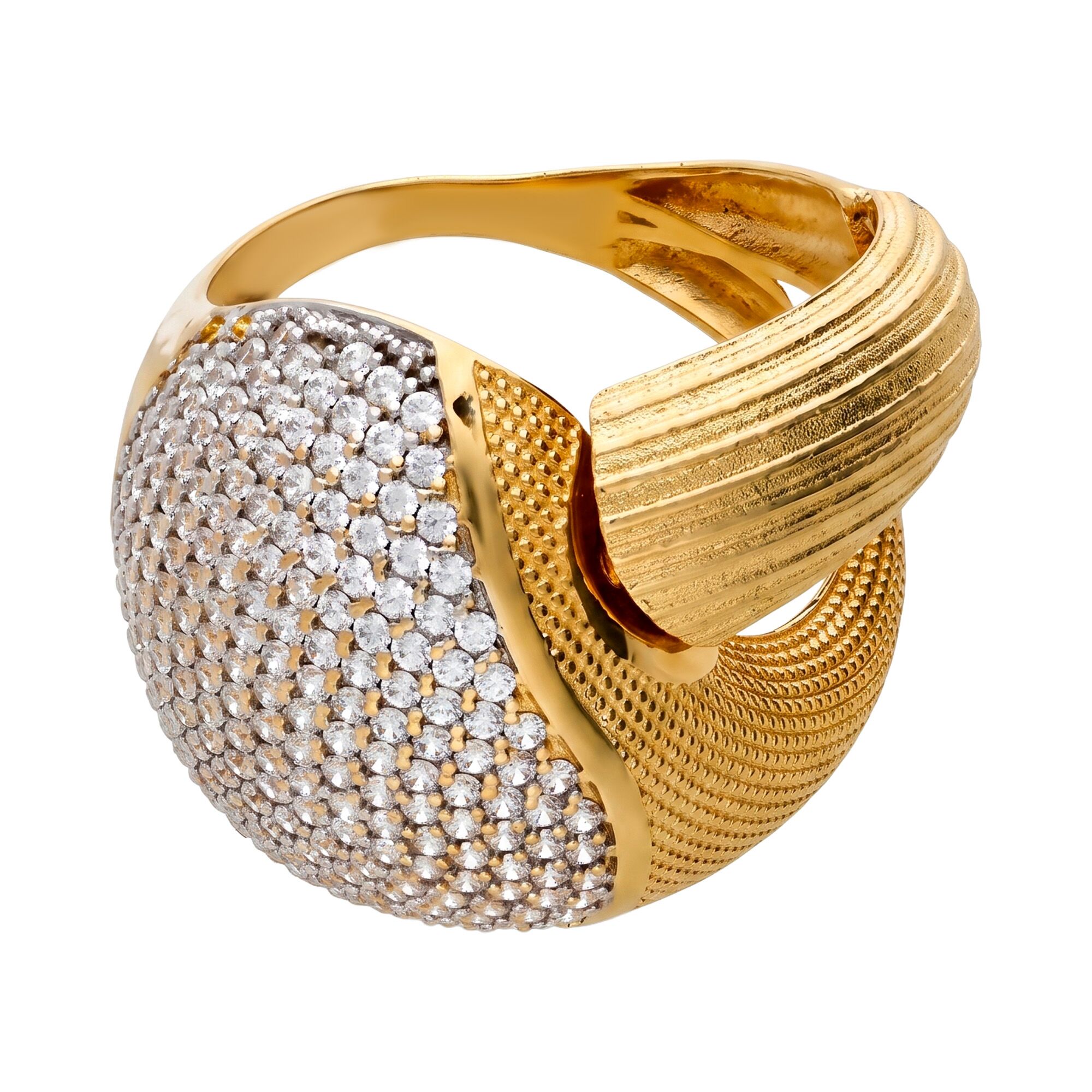 Кольцо, золото, 750, 7.42г, 64028, изображение 2 | GoldMarket.kz