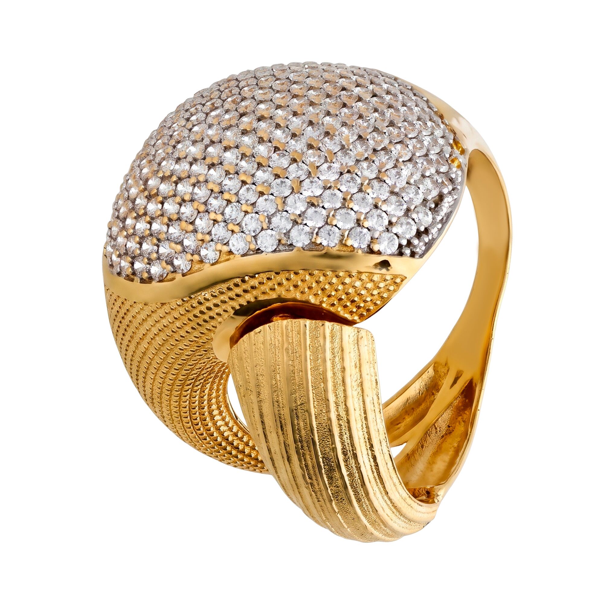 Кольцо, золото, 750, 7.42г, 64028 | GoldMarket.kz